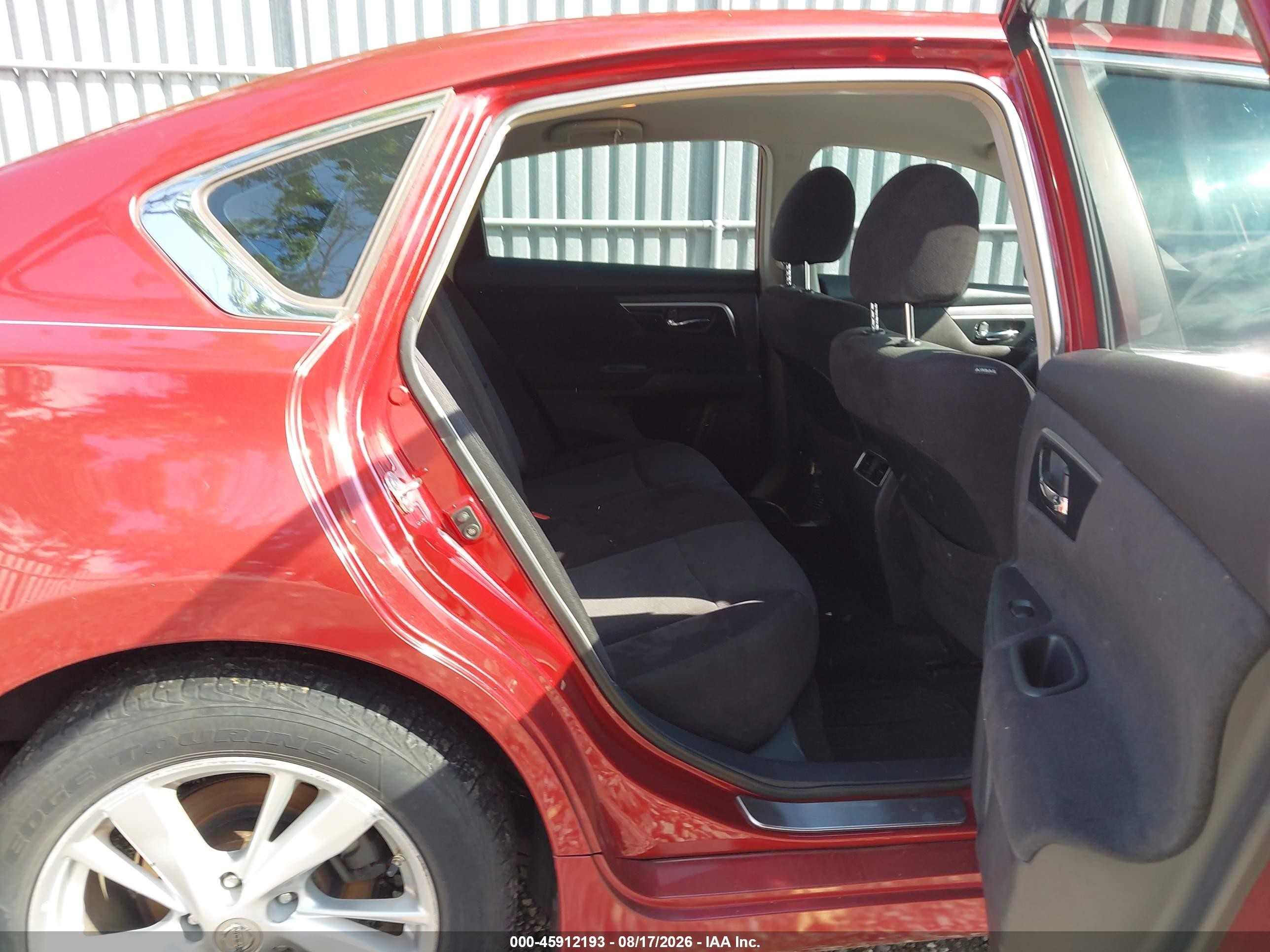 2013 Nissan Altima 2.5 Sv Red vin: 1N4AL3AP2DN539033