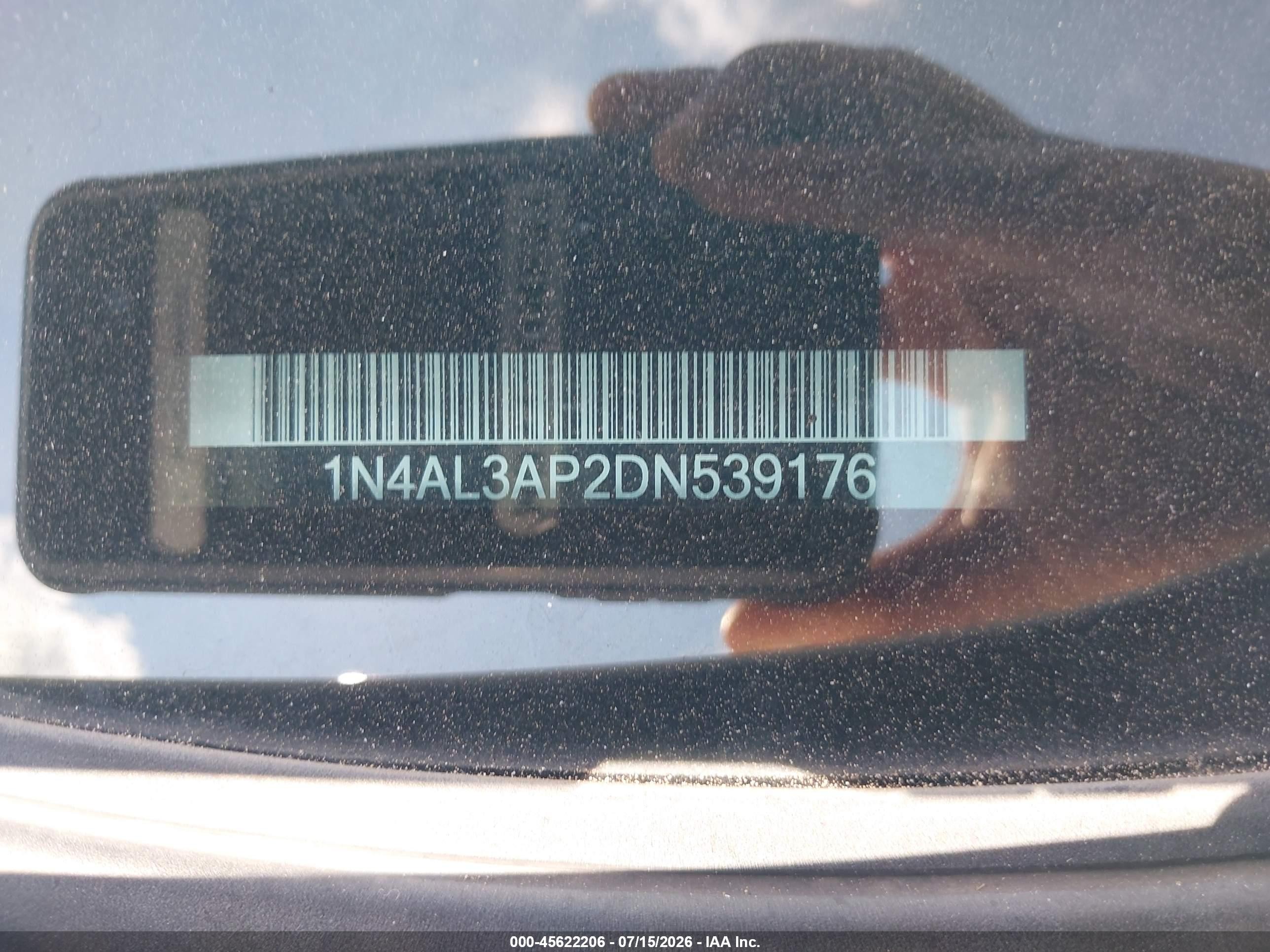 2013 Nissan Altima 2.5 Sl White vin: 1N4AL3AP2DN539176