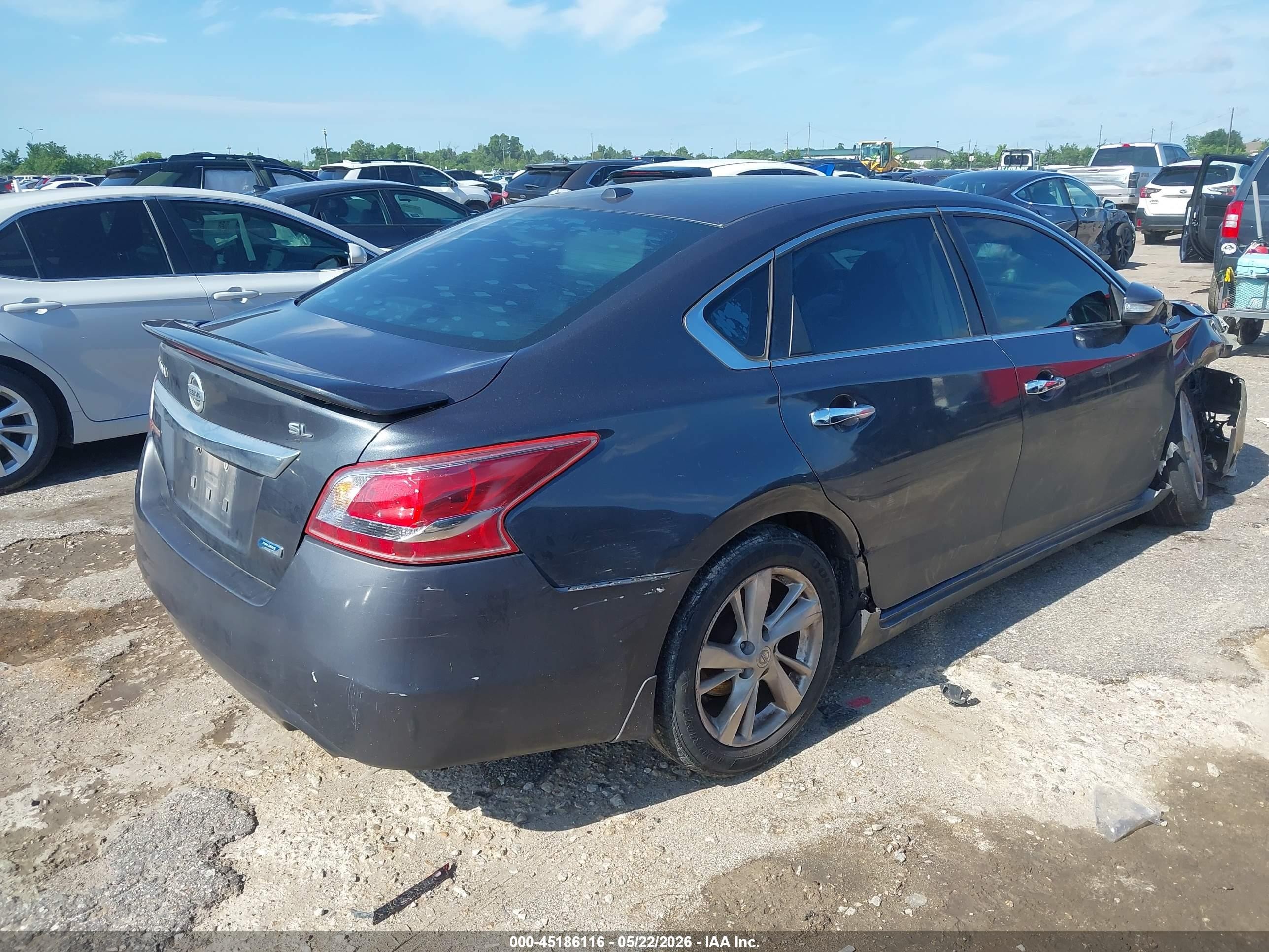 2013 Nissan Altima 2.5 Sl Gray vin: 1N4AL3AP2DN540604