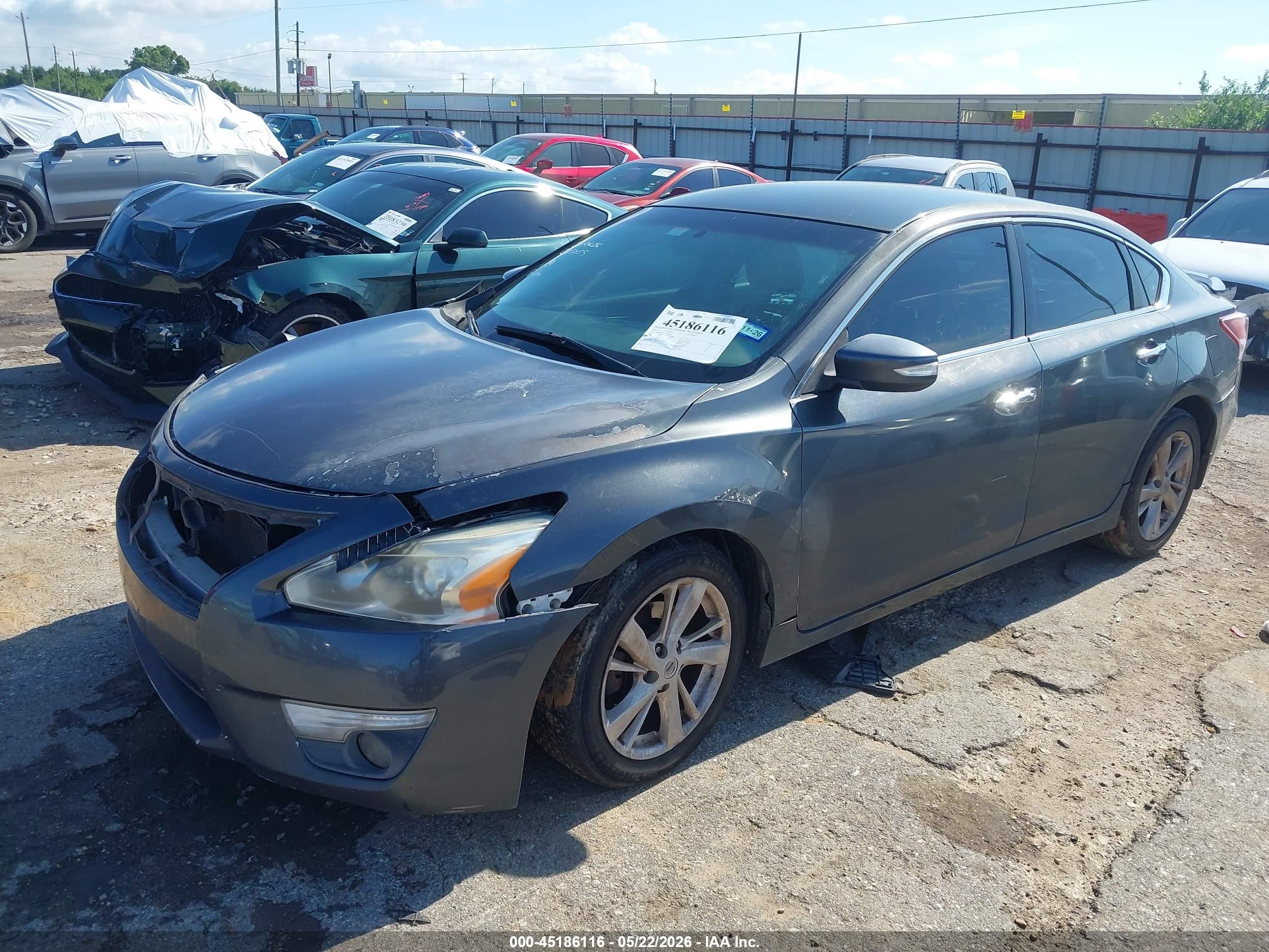 2013 Nissan Altima 2.5 Sl Gray vin: 1N4AL3AP2DN540604