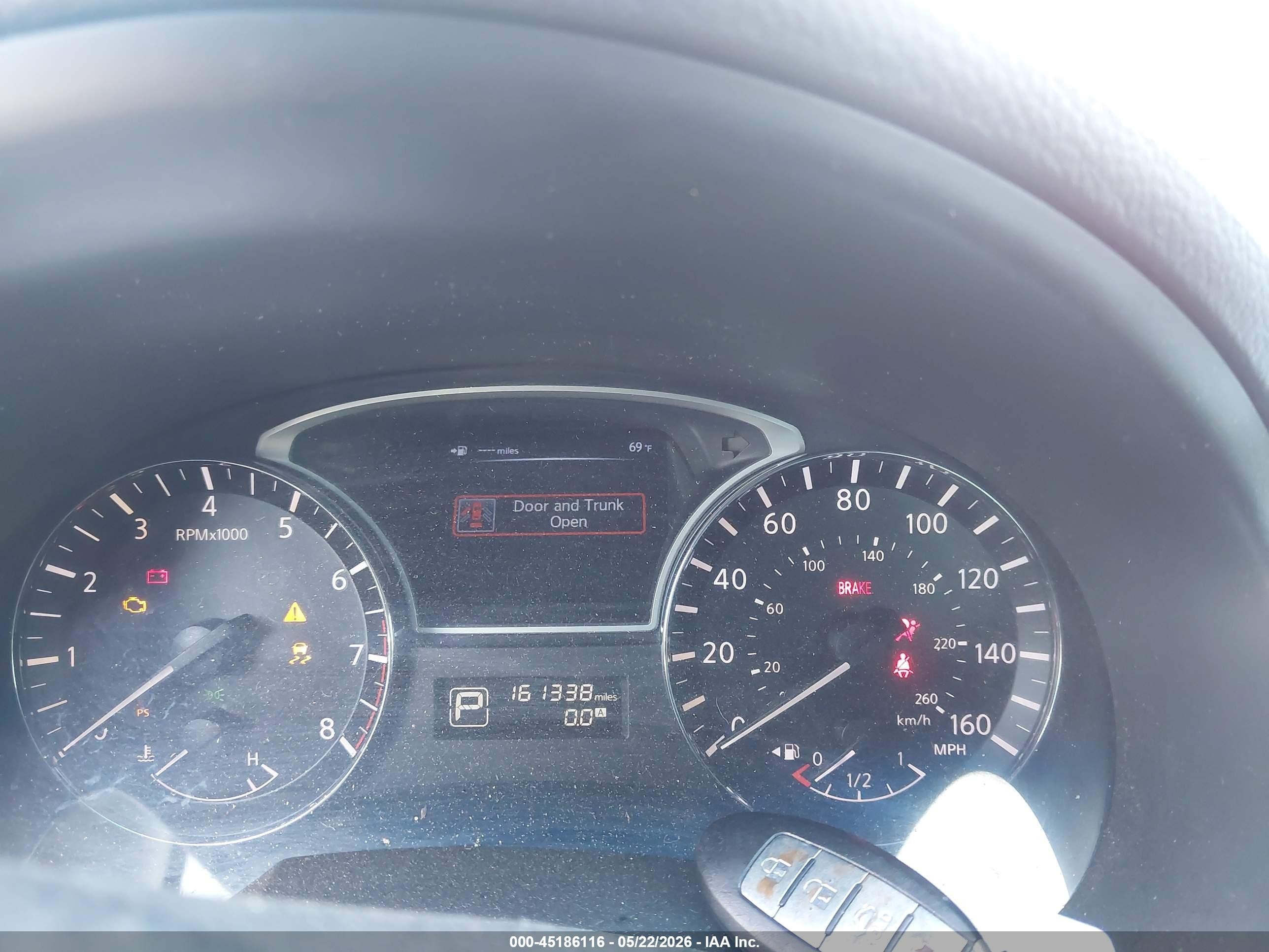 2013 Nissan Altima 2.5 Sl Gray vin: 1N4AL3AP2DN540604