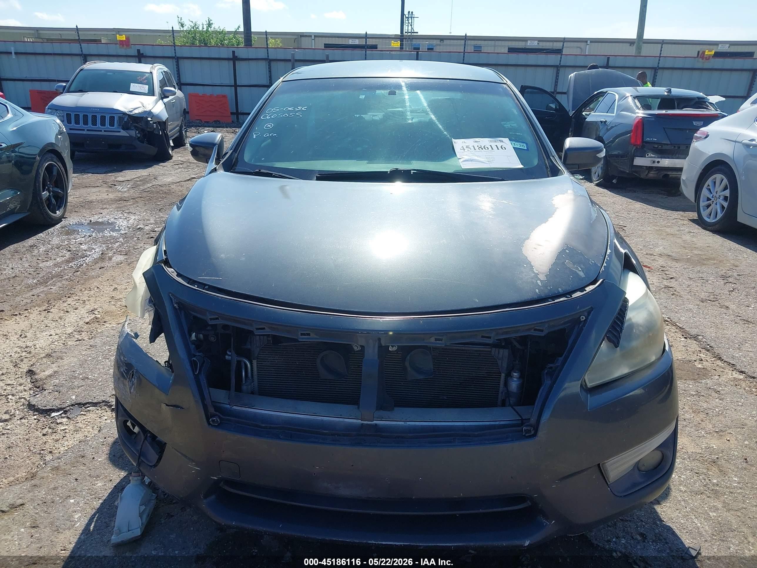 2013 Nissan Altima 2.5 Sl Gray vin: 1N4AL3AP2DN540604