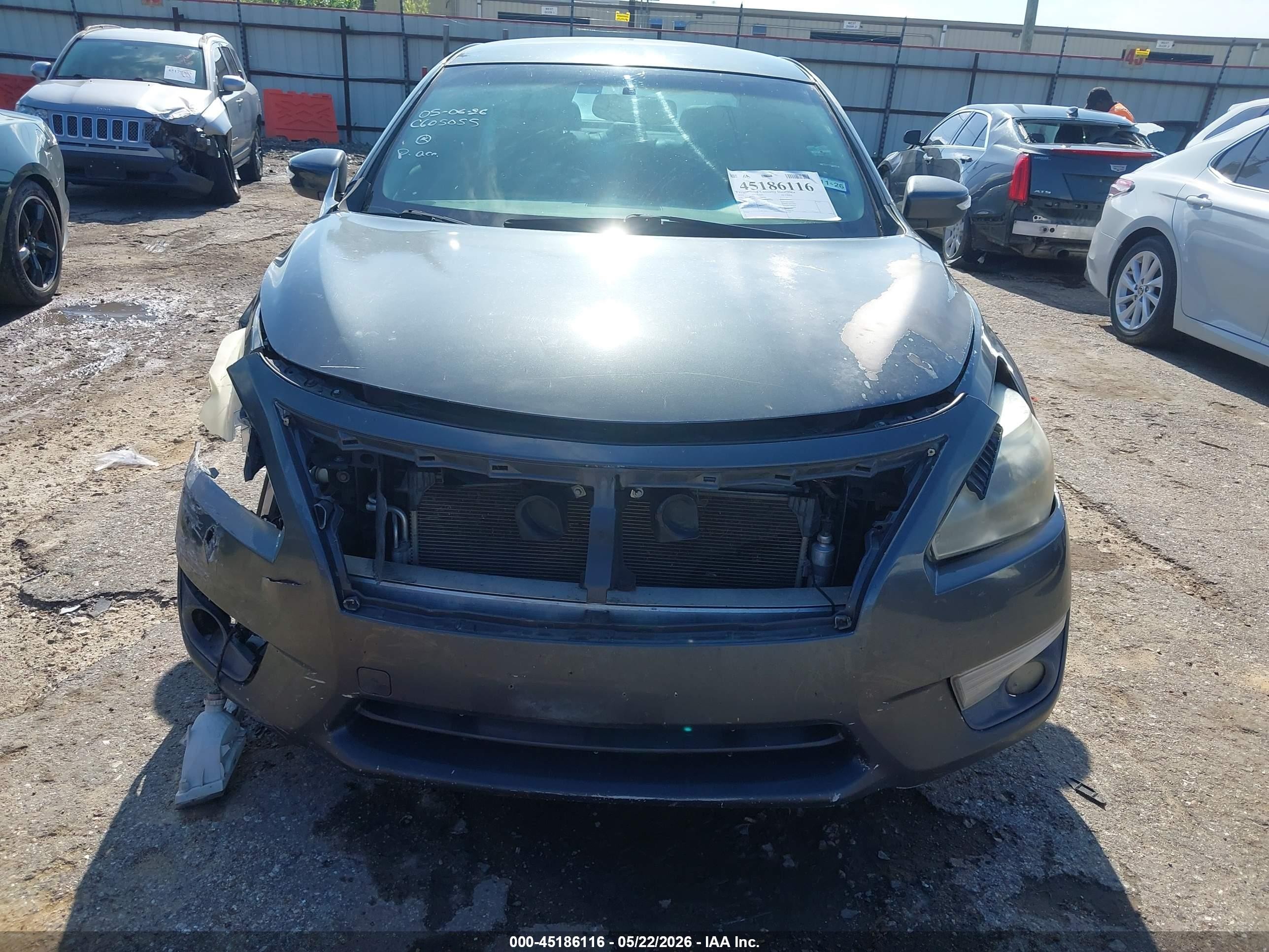 2013 Nissan Altima 2.5 Sl Gray vin: 1N4AL3AP2DN540604
