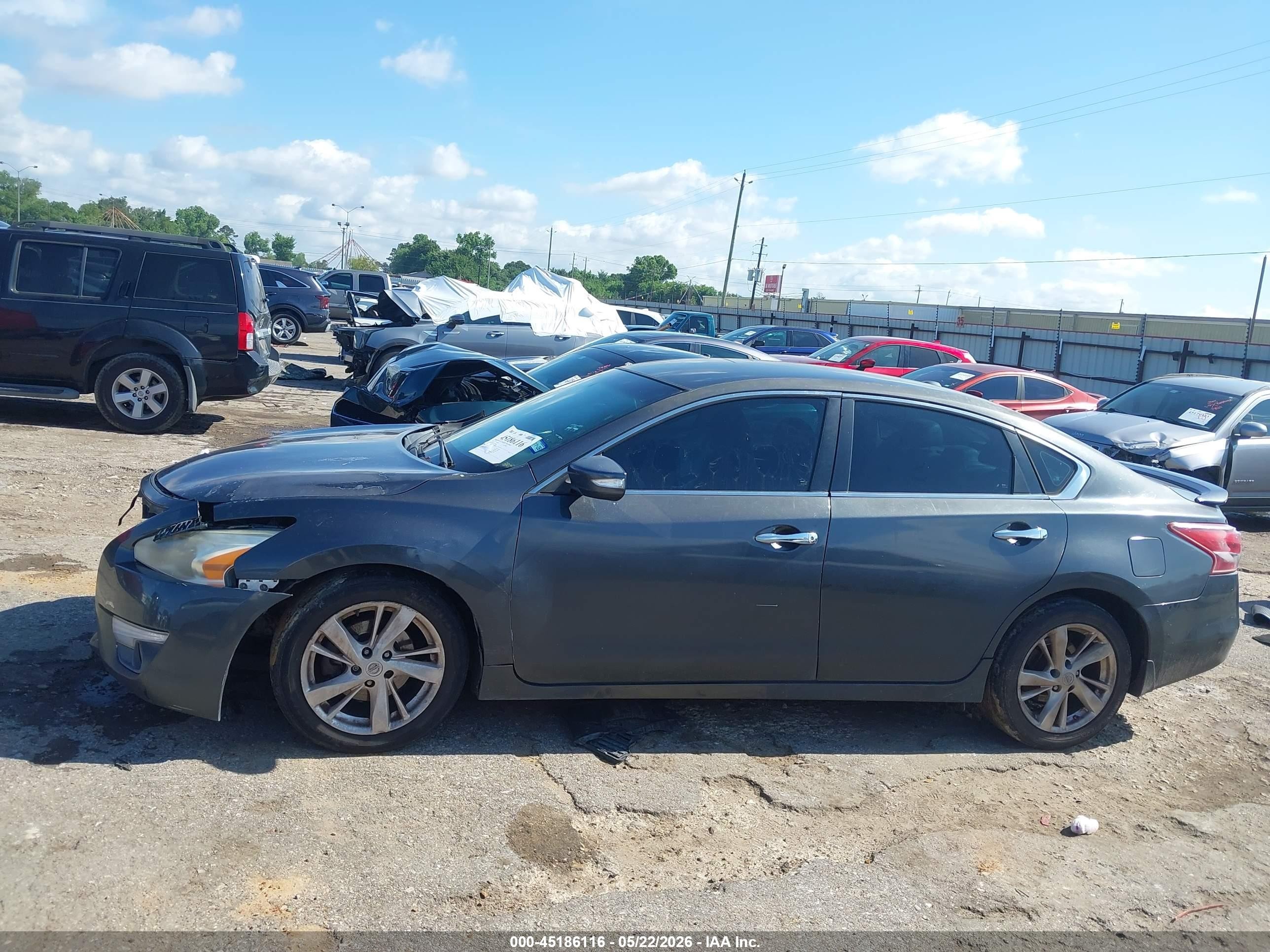 2013 Nissan Altima 2.5 Sl Gray vin: 1N4AL3AP2DN540604