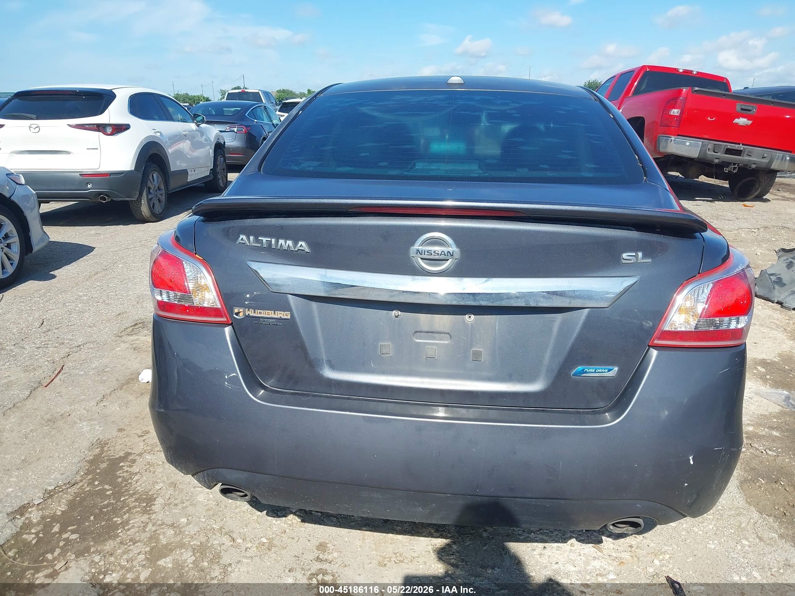 2013 Nissan Altima 2.5 Sl Gray vin: 1N4AL3AP2DN540604