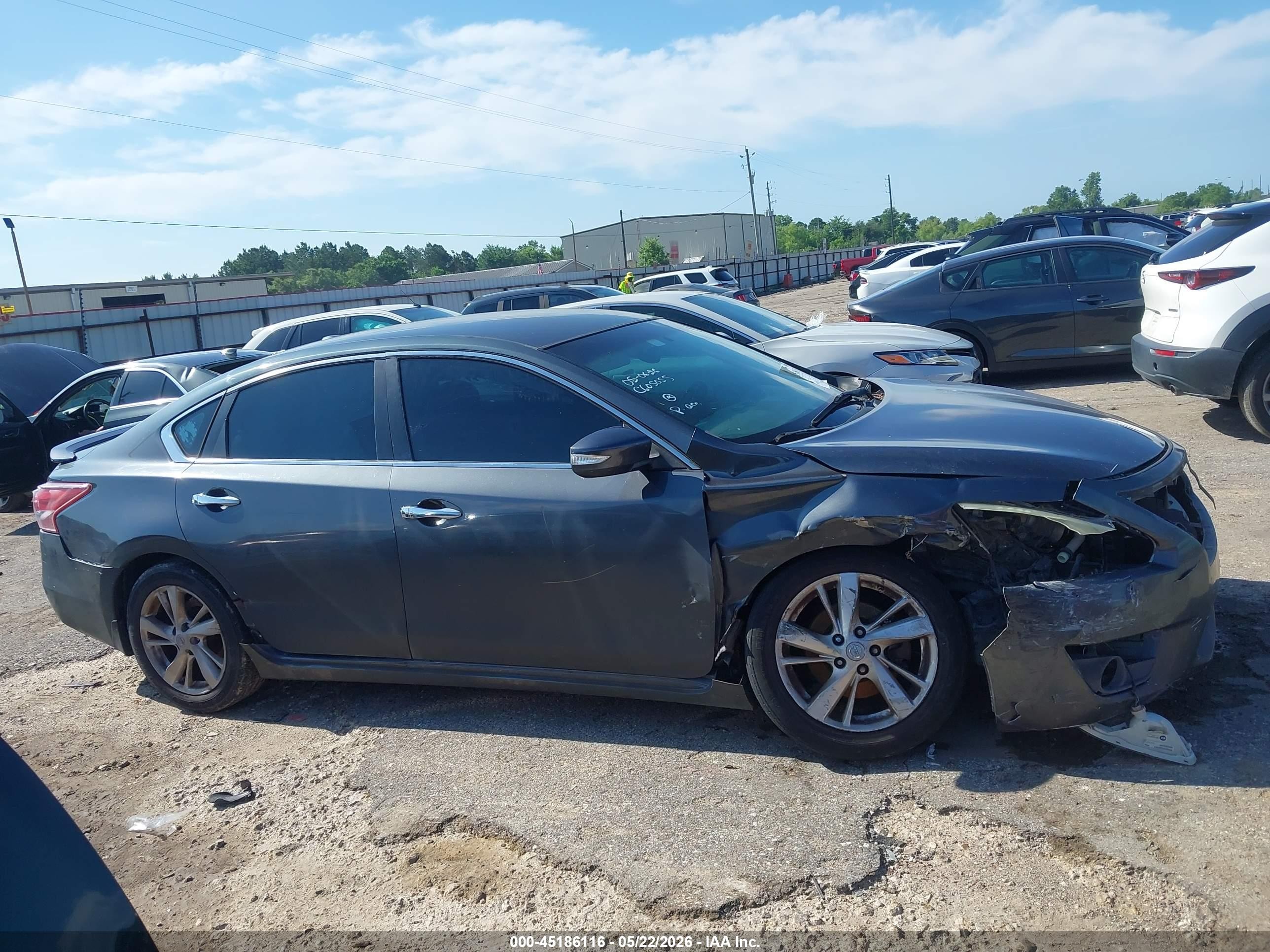 2013 Nissan Altima 2.5 Sl Gray vin: 1N4AL3AP2DN540604