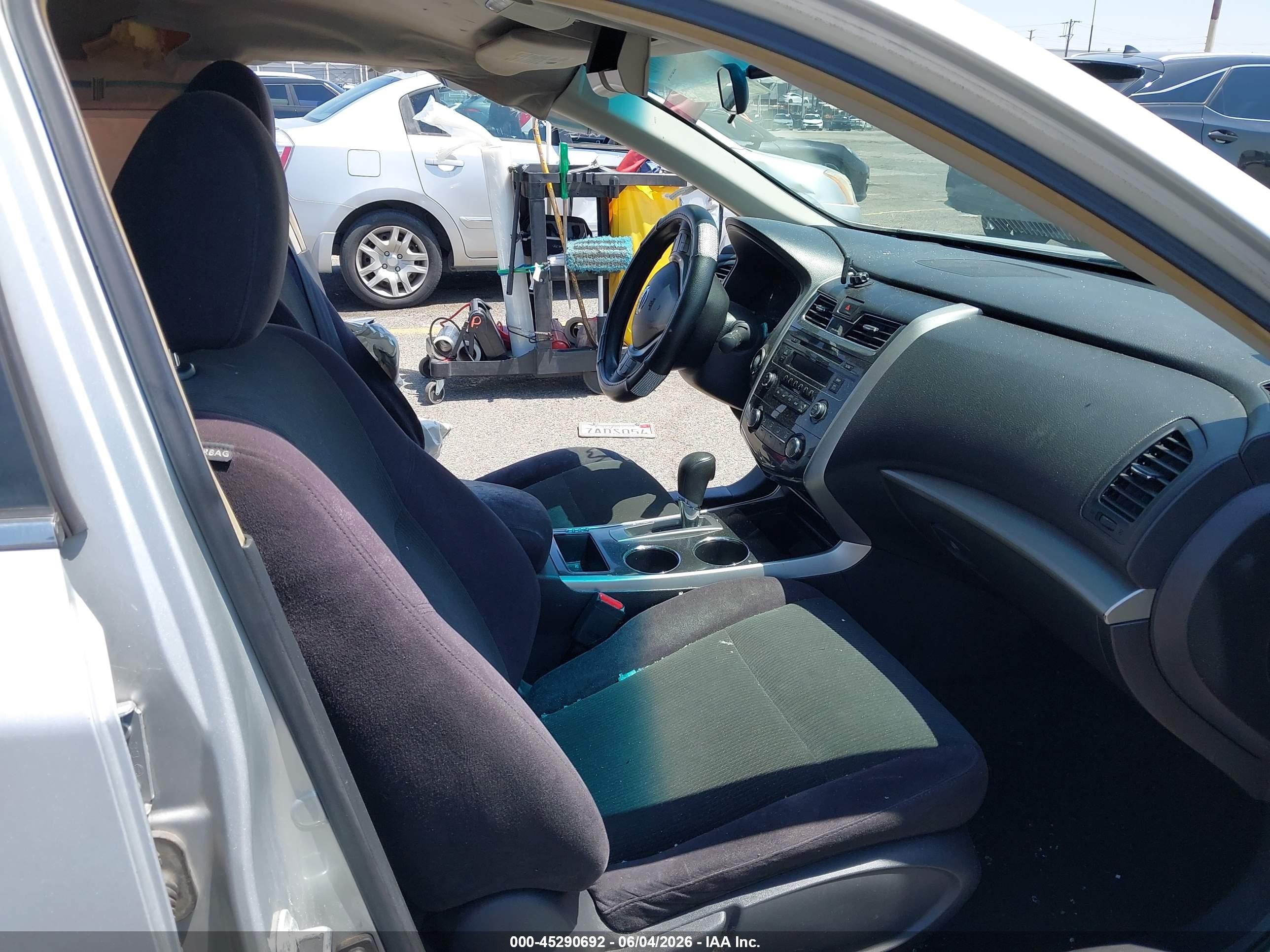 2013 Nissan Altima 2.5 S Silver vin: 1N4AL3AP2DN554504