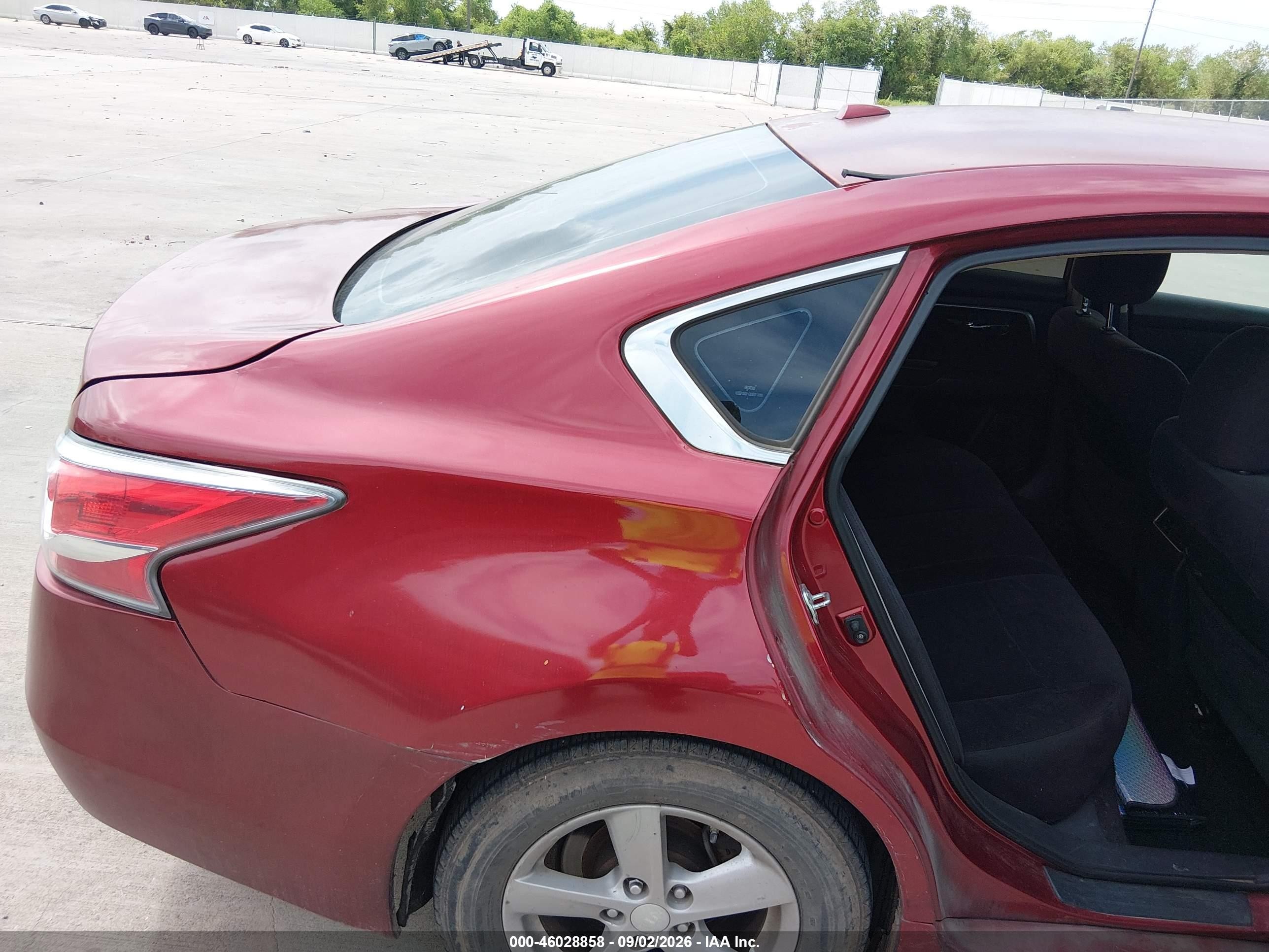 2013 Nissan Altima 2.5 Sv Red vin: 1N4AL3AP2DN559413