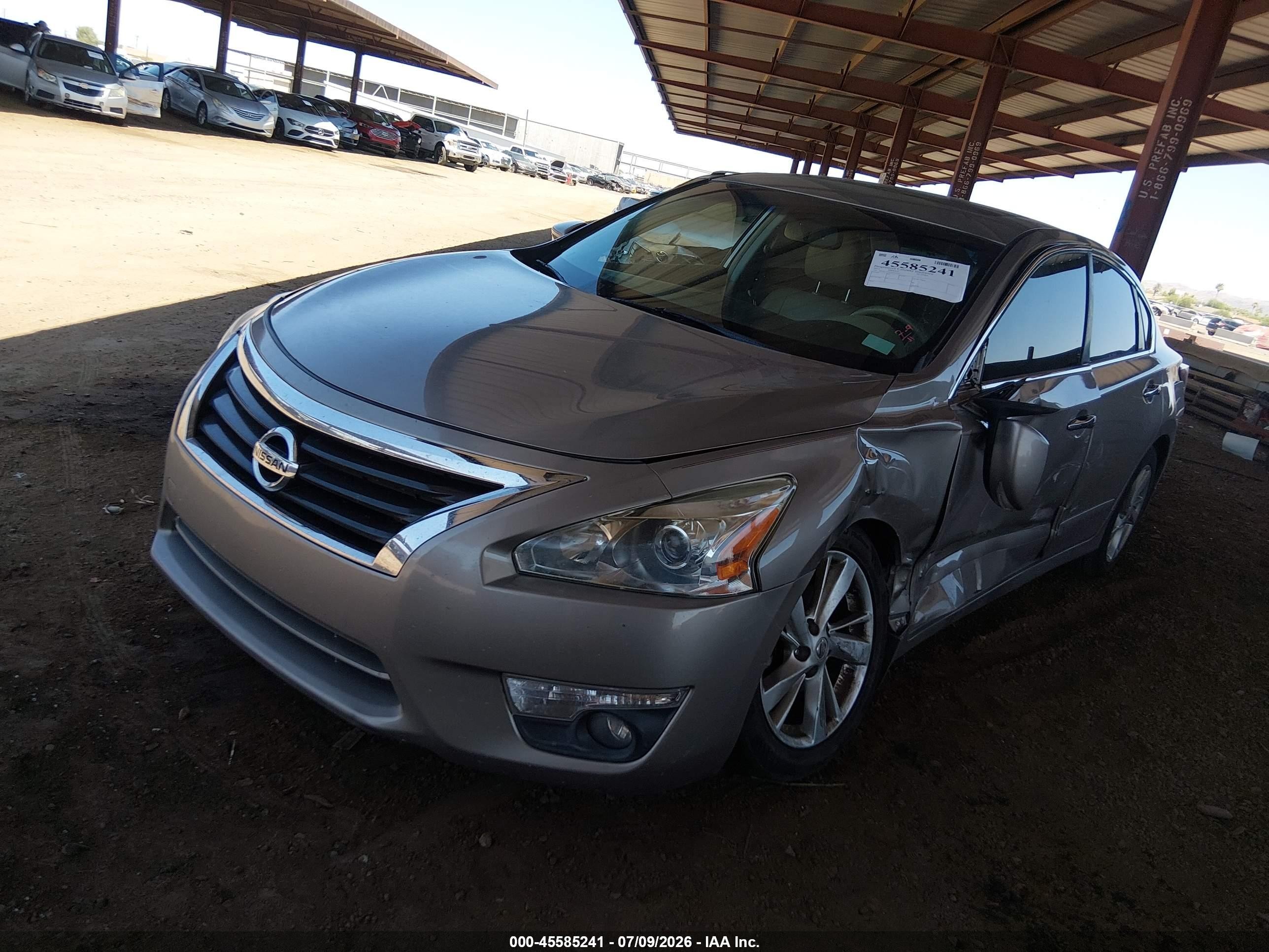 2013 Nissan Altima 2.5 Sl Кремовый vin: 1N4AL3AP2DN570234