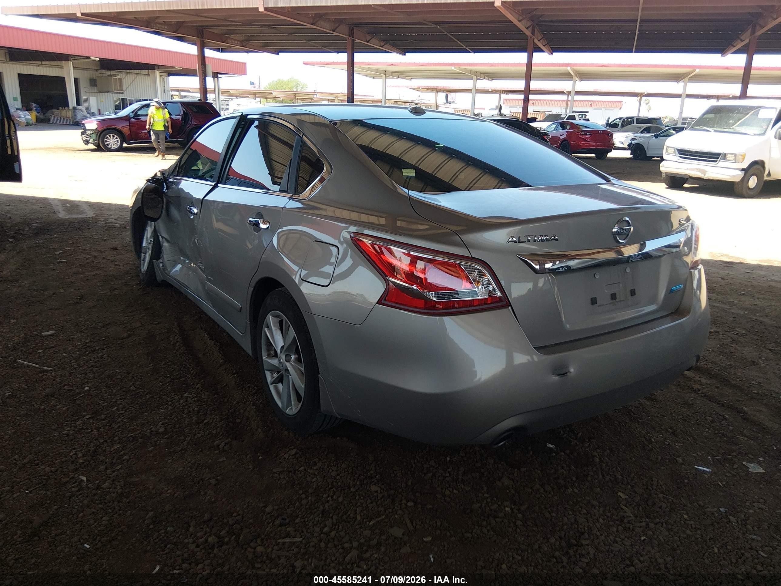 2013 Nissan Altima 2.5 Sl Кремовый vin: 1N4AL3AP2DN570234