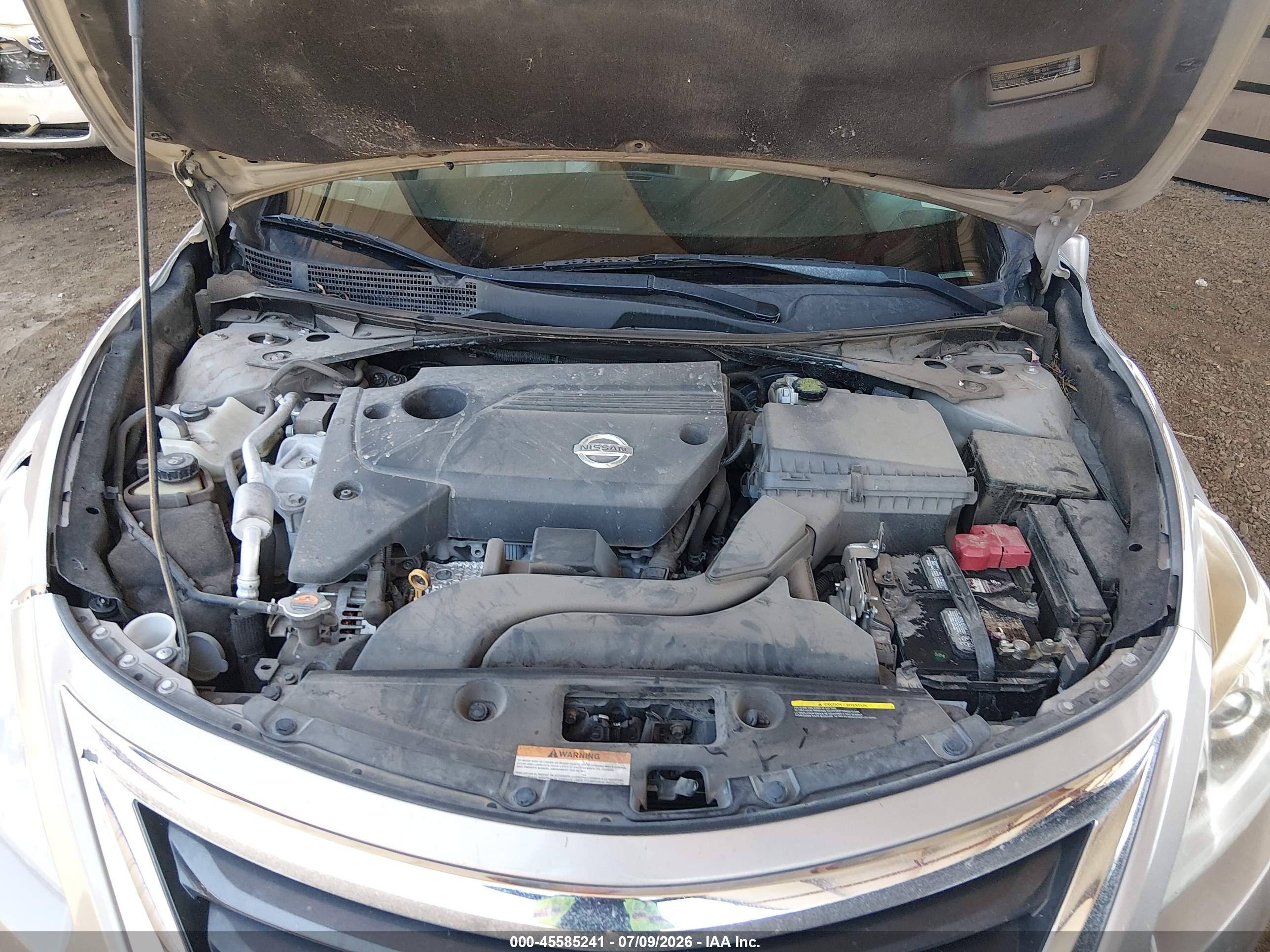 2013 Nissan Altima 2.5 Sl Кремовый vin: 1N4AL3AP2DN570234