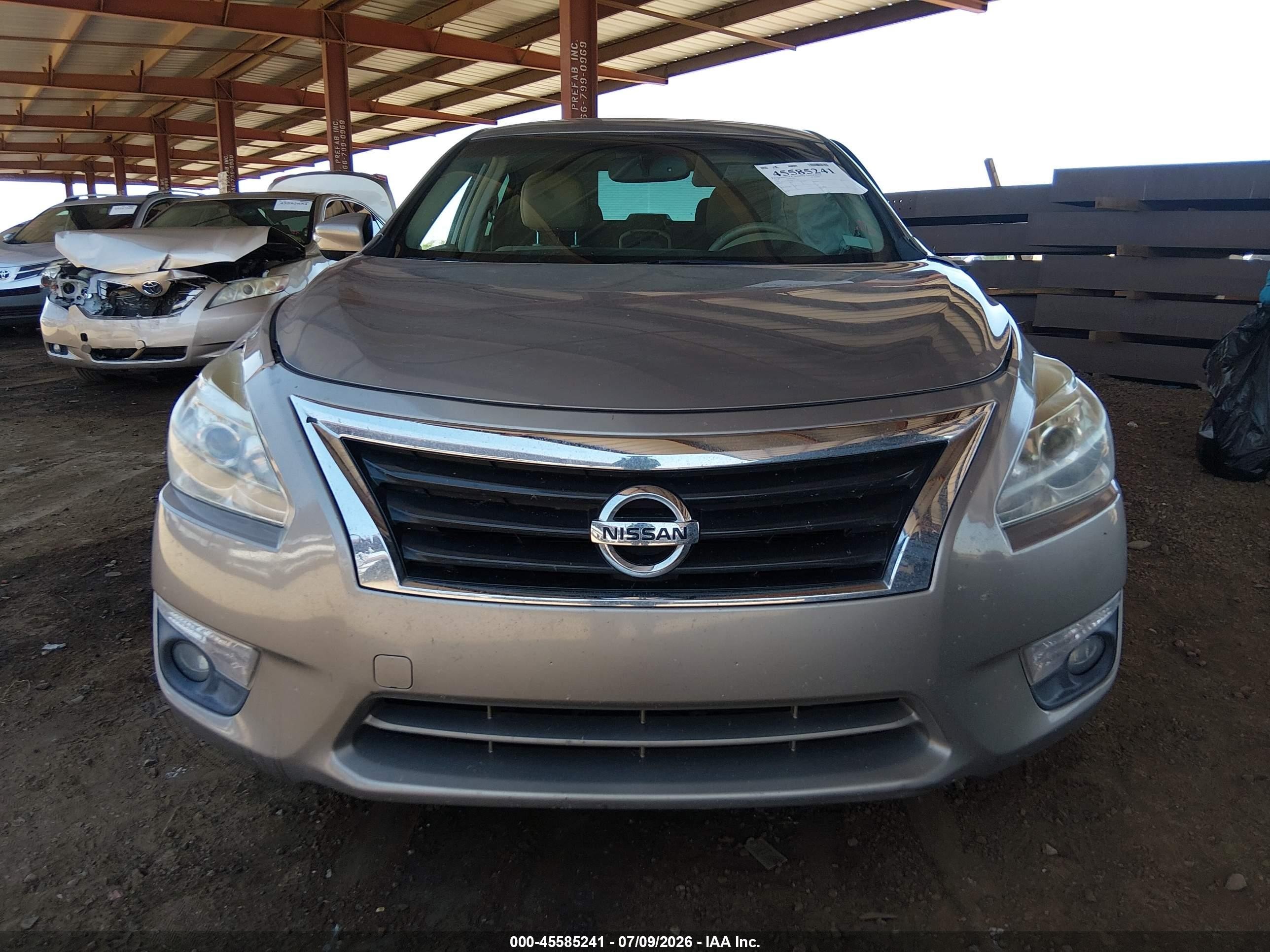 2013 Nissan Altima 2.5 Sl Кремовый vin: 1N4AL3AP2DN570234