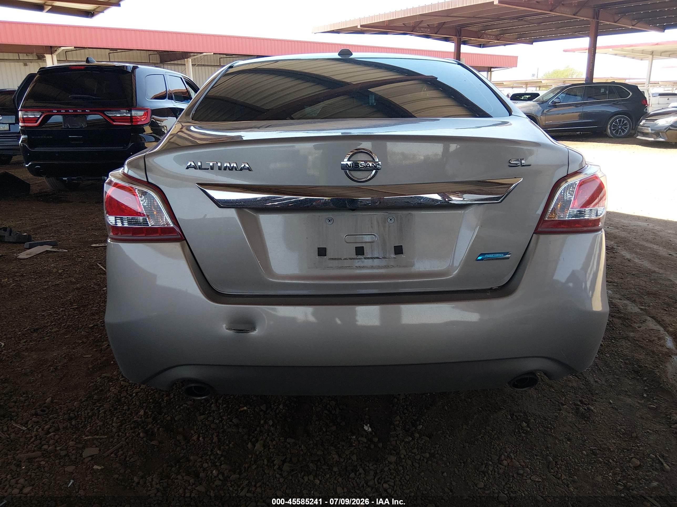 2013 Nissan Altima 2.5 Sl Кремовый vin: 1N4AL3AP2DN570234
