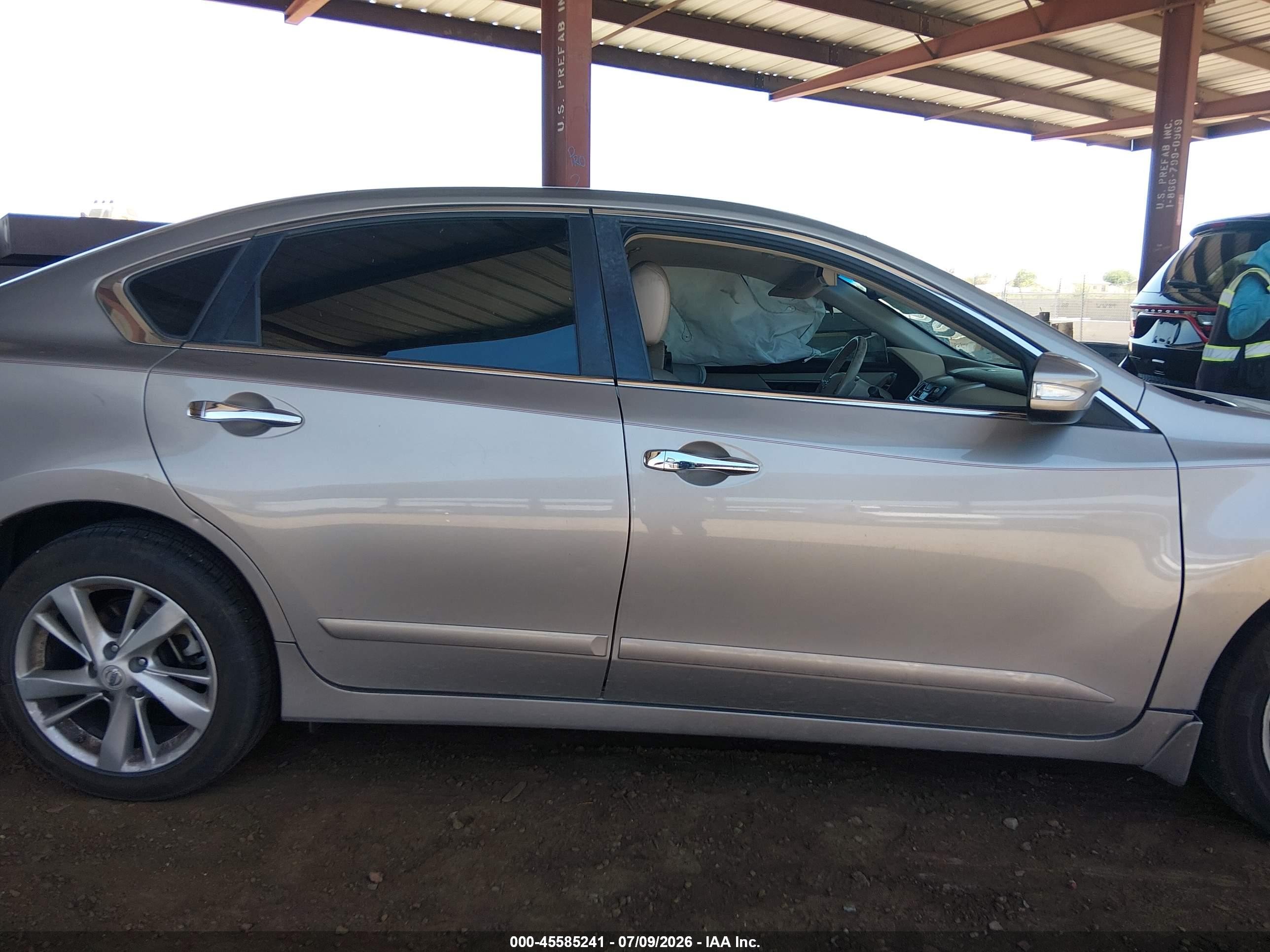 2013 Nissan Altima 2.5 Sl Кремовый vin: 1N4AL3AP2DN570234