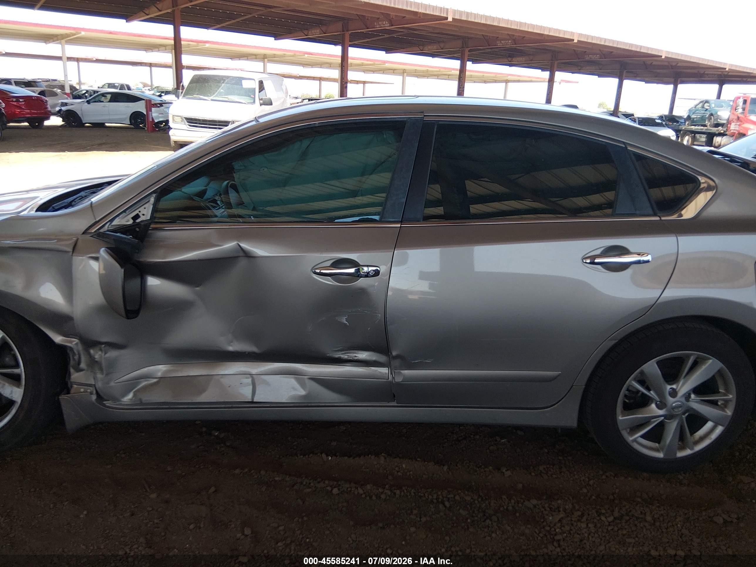 2013 Nissan Altima 2.5 Sl Кремовый vin: 1N4AL3AP2DN570234