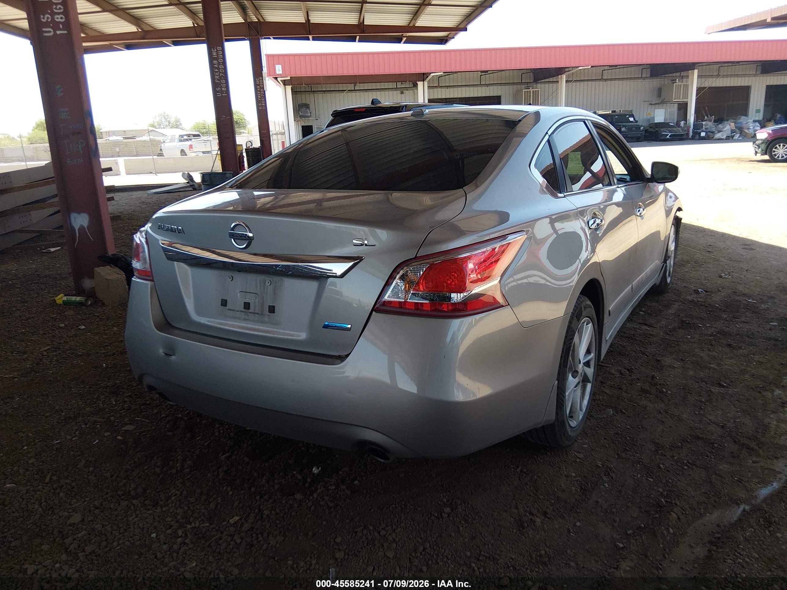 2013 Nissan Altima 2.5 Sl Кремовый vin: 1N4AL3AP2DN570234