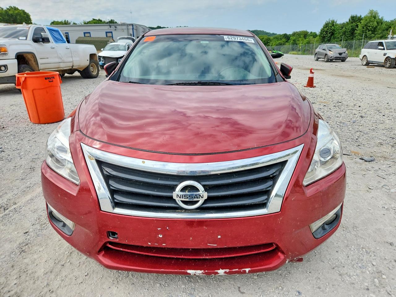 2013 Nissan Altima 2.5 Sl Red vin: 1N4AL3AP2DN571478