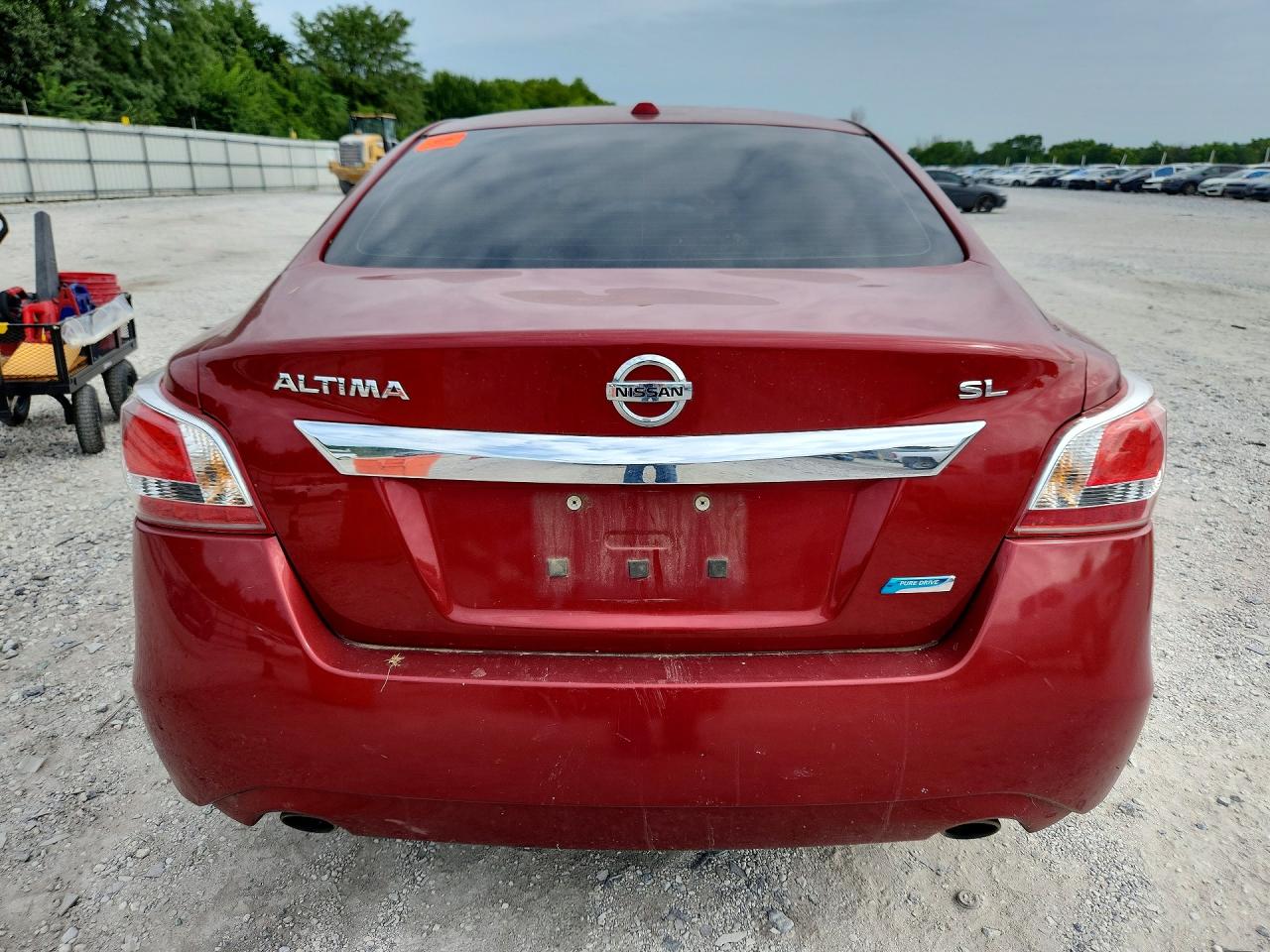 2013 Nissan Altima 2.5 Sl Red vin: 1N4AL3AP2DN571478