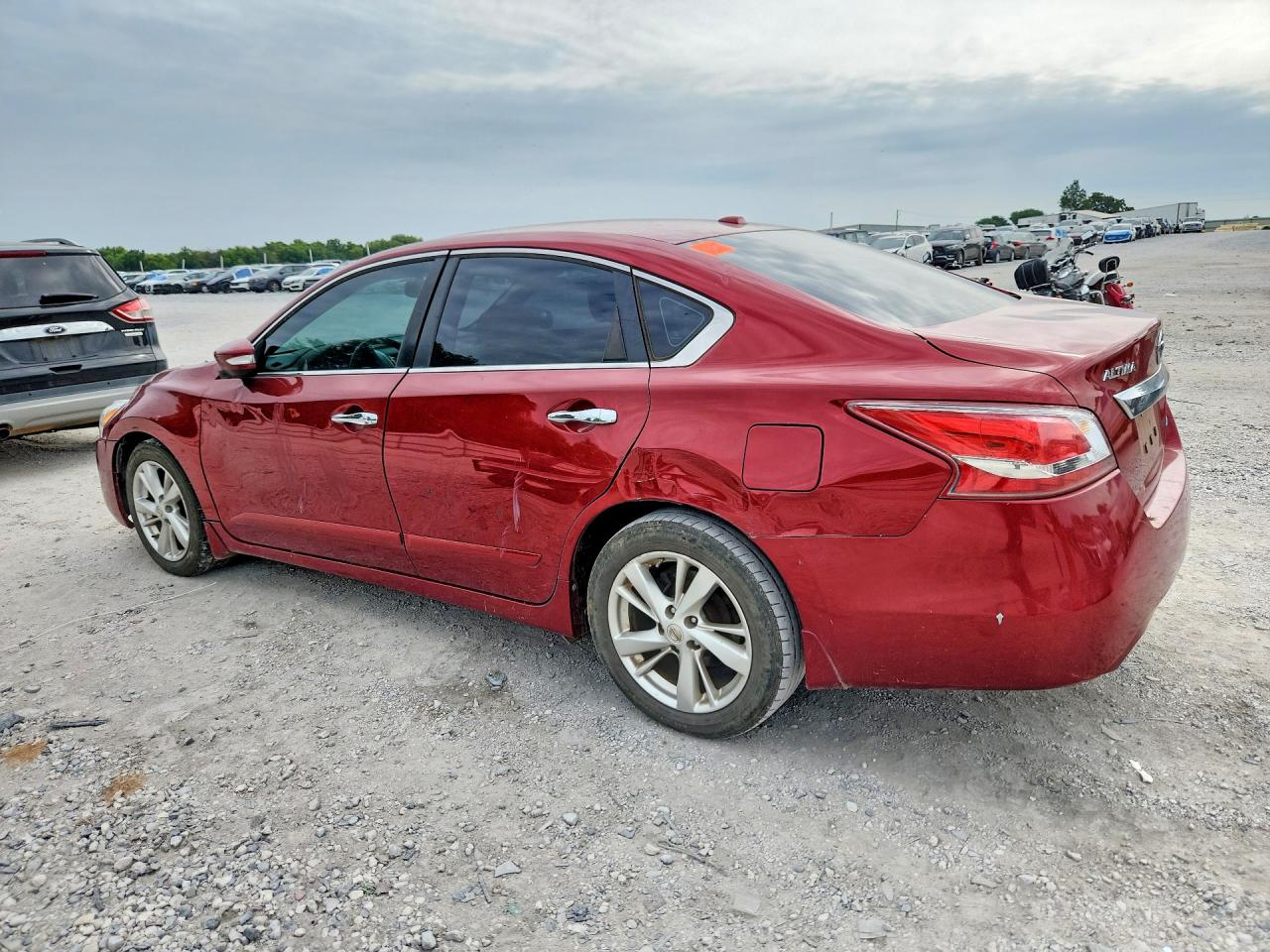 2013 Nissan Altima 2.5 Sl Red vin: 1N4AL3AP2DN571478