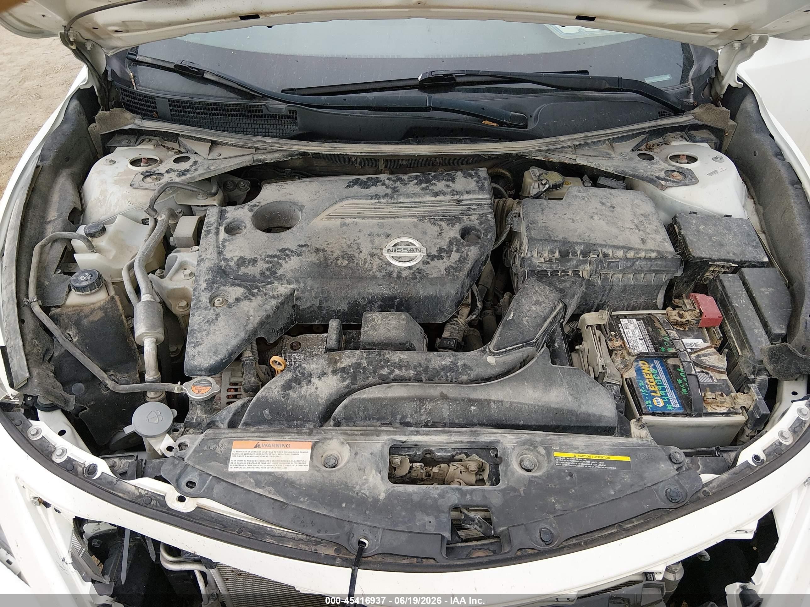 2013 Nissan Altima 2.5 S White vin: 1N4AL3AP2DN573196