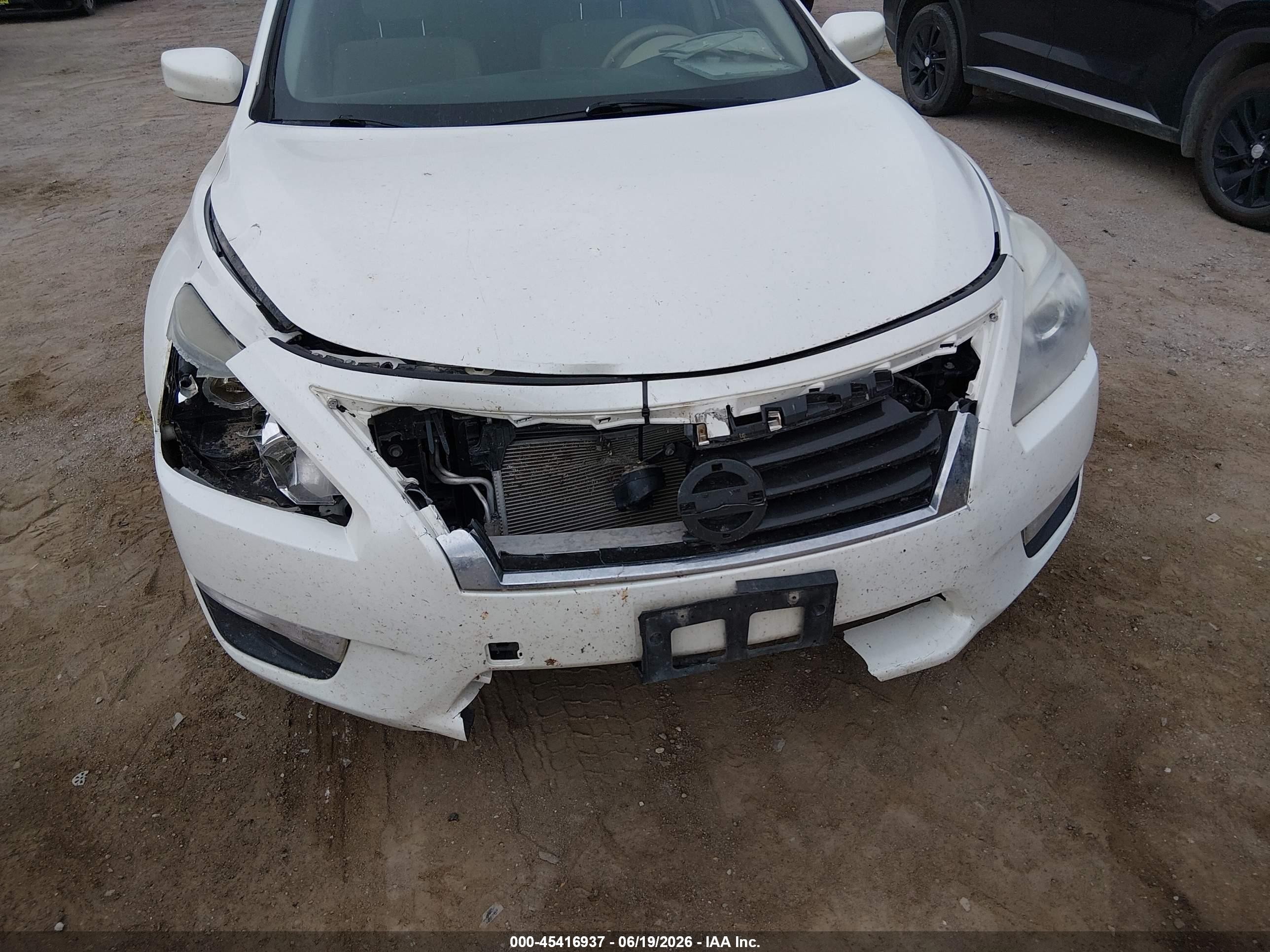 2013 Nissan Altima 2.5 S White vin: 1N4AL3AP2DN573196