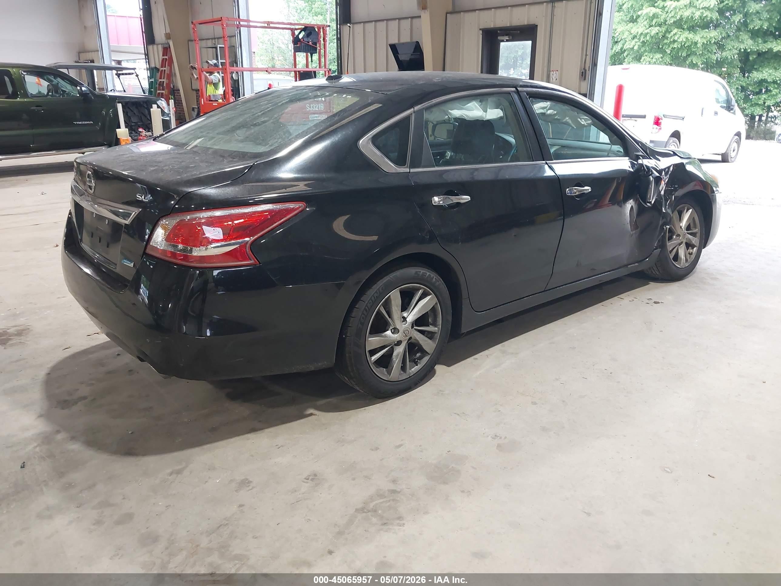 2013 Nissan Altima 2.5 Sl Black vin: 1N4AL3AP2DN578589