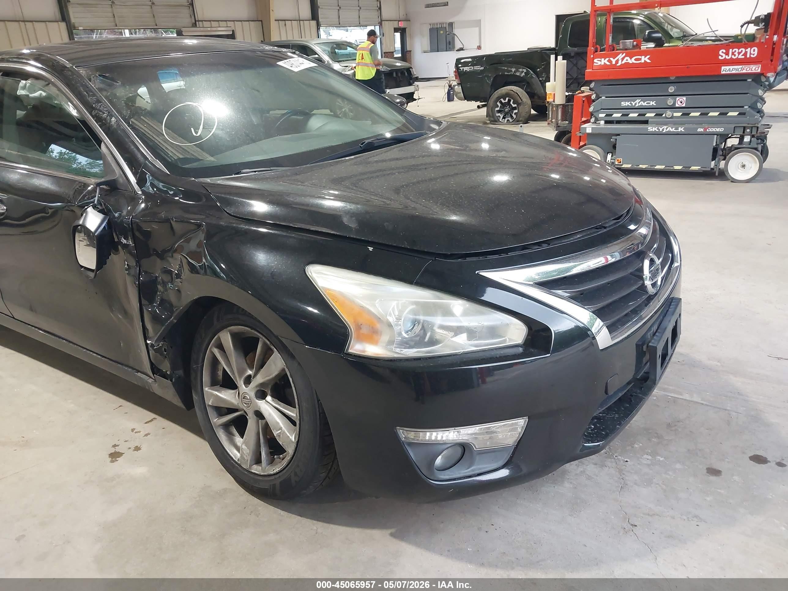 2013 Nissan Altima 2.5 Sl Black vin: 1N4AL3AP2DN578589