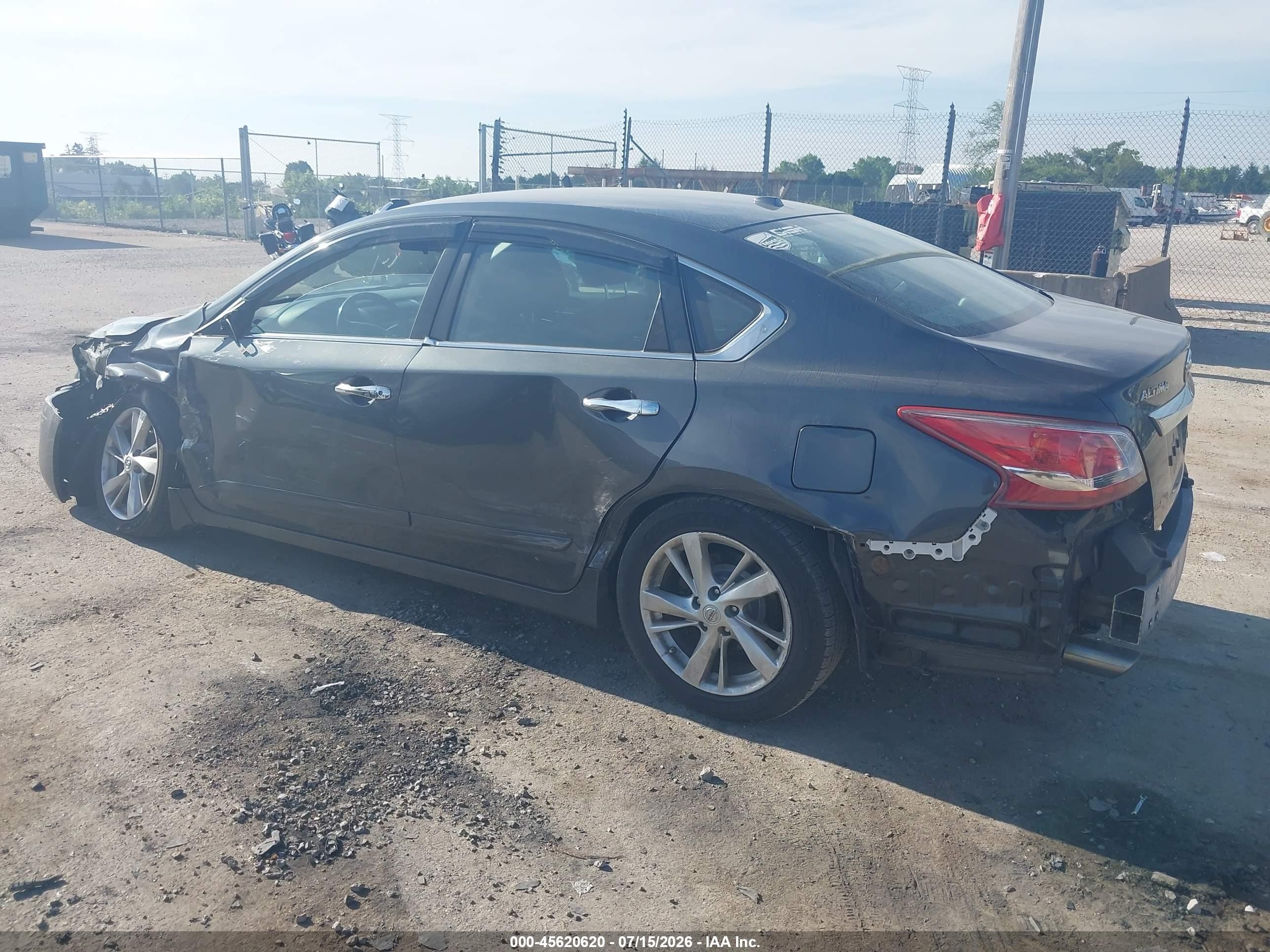 2013 Nissan Altima 2.5 Sv Gray vin: 1N4AL3AP2DN589348