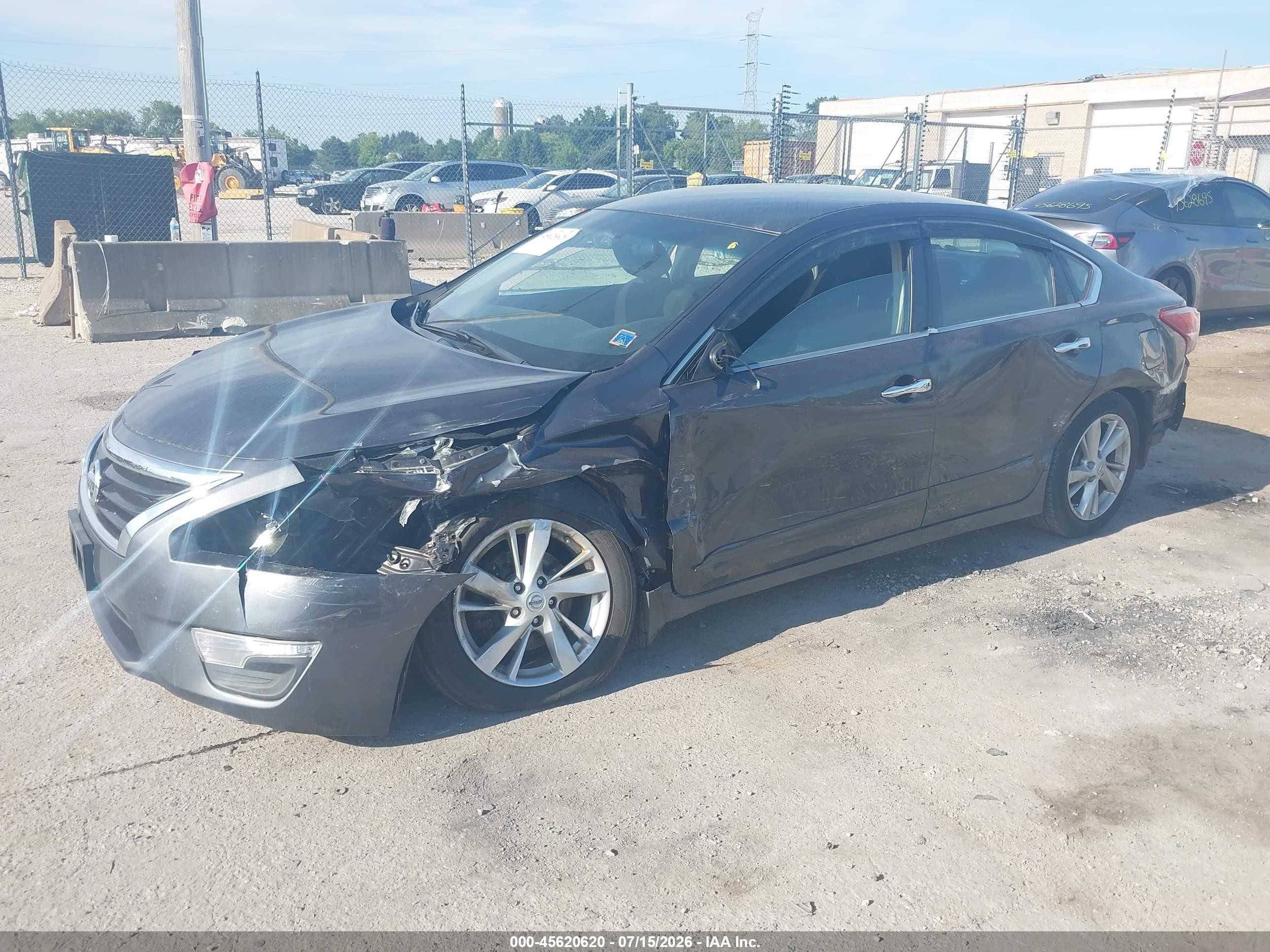 2013 Nissan Altima 2.5 Sv Gray vin: 1N4AL3AP2DN589348