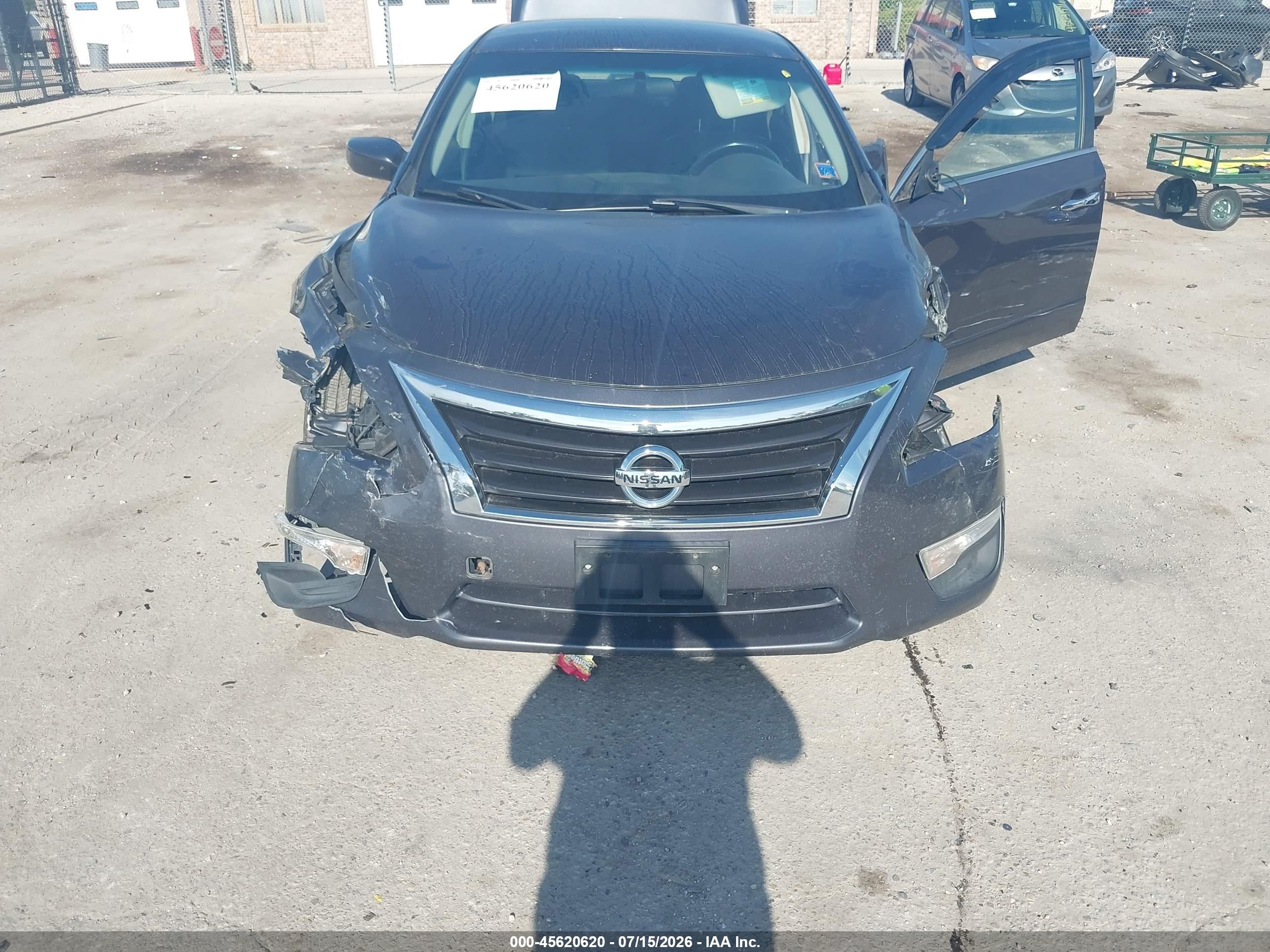 2013 Nissan Altima 2.5 Sv Gray vin: 1N4AL3AP2DN589348