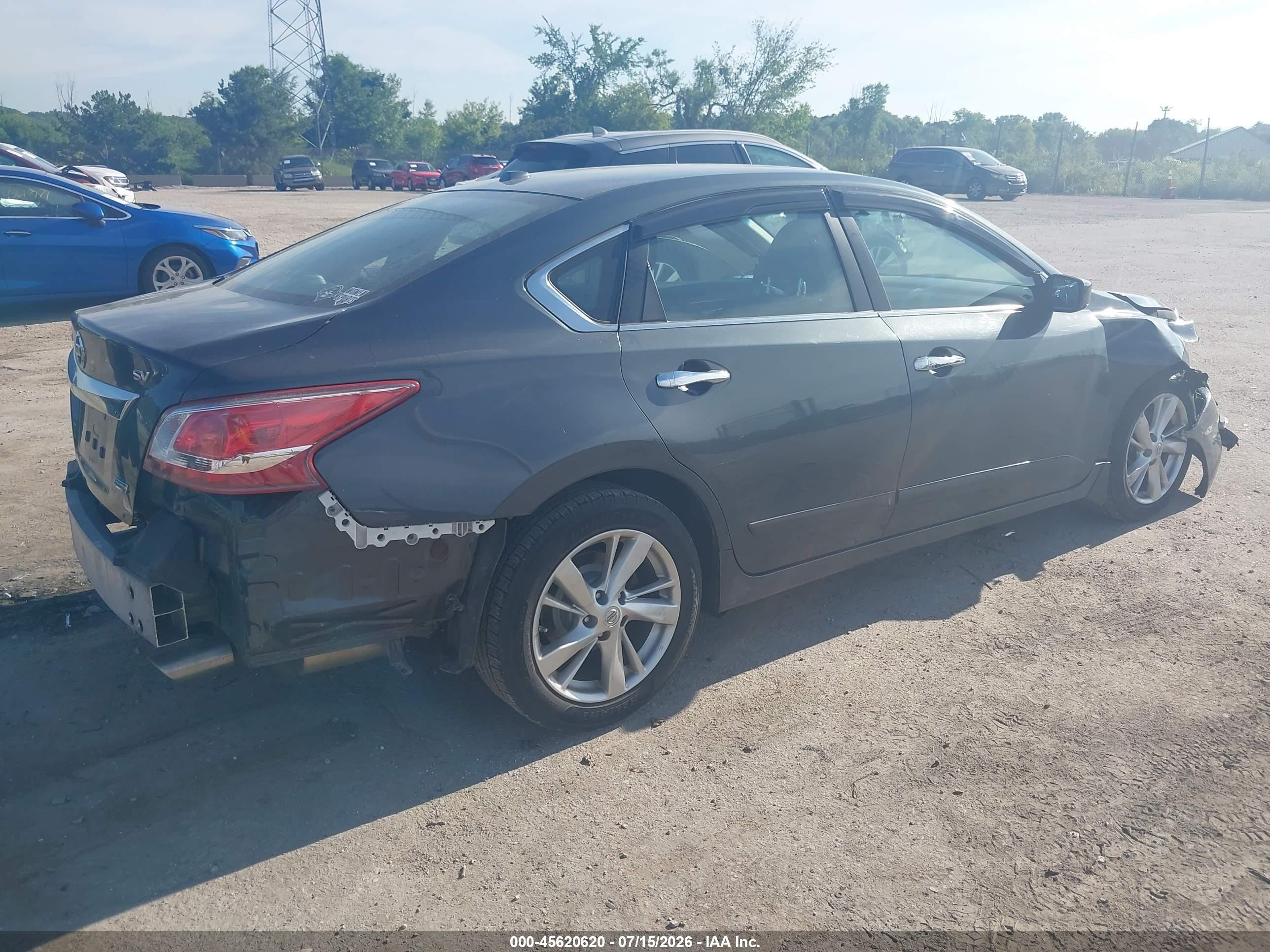 2013 Nissan Altima 2.5 Sv Gray vin: 1N4AL3AP2DN589348
