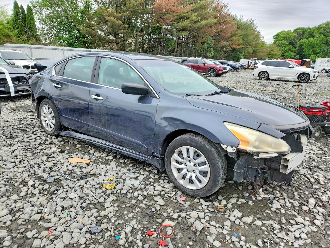 2013 Nissan Altima 2.5 S Gray vin: 1N4AL3AP2DN589740