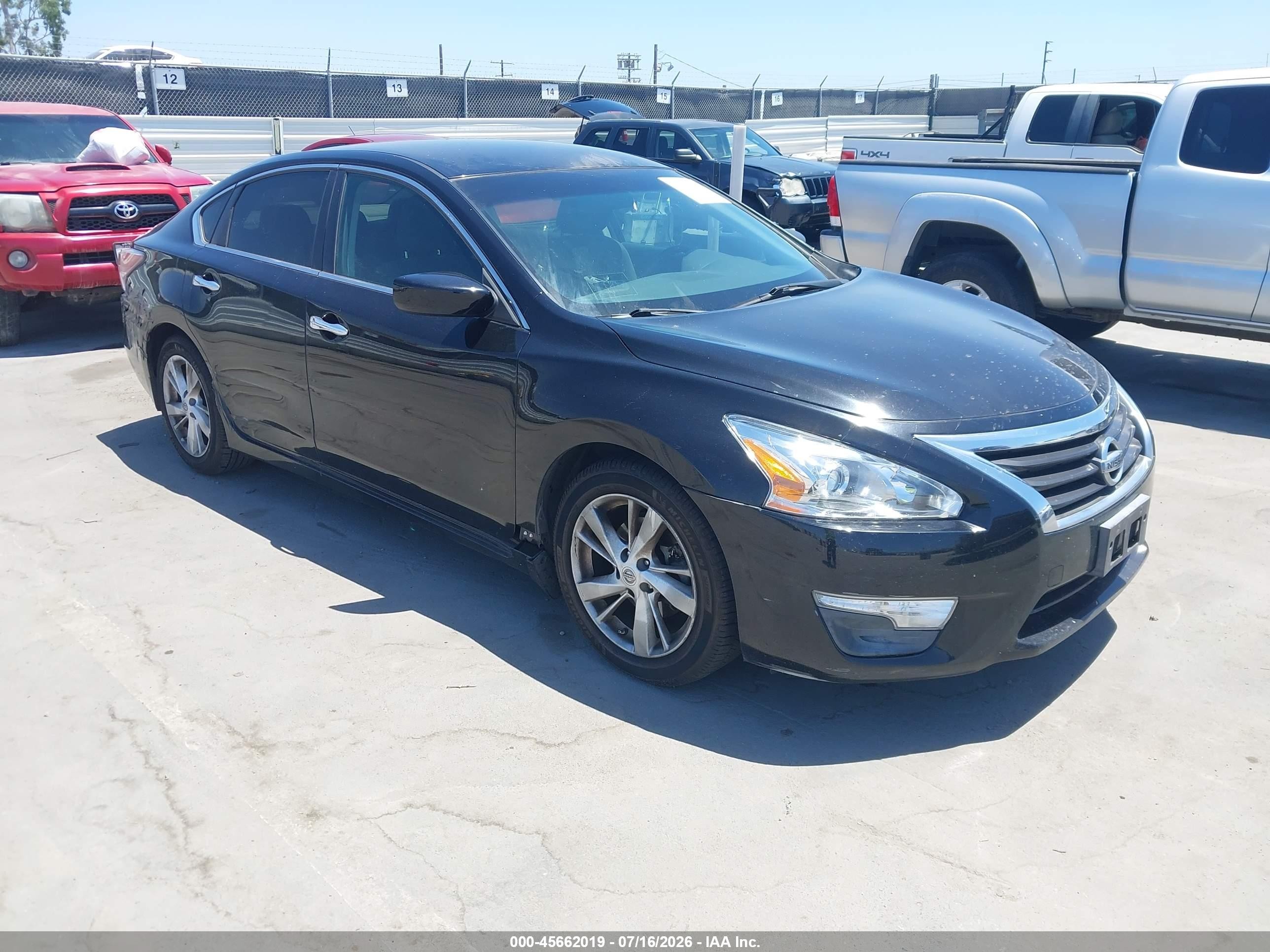 2014 Nissan Altima 2.5 Sv Black vin: 1N4AL3AP2EC100024