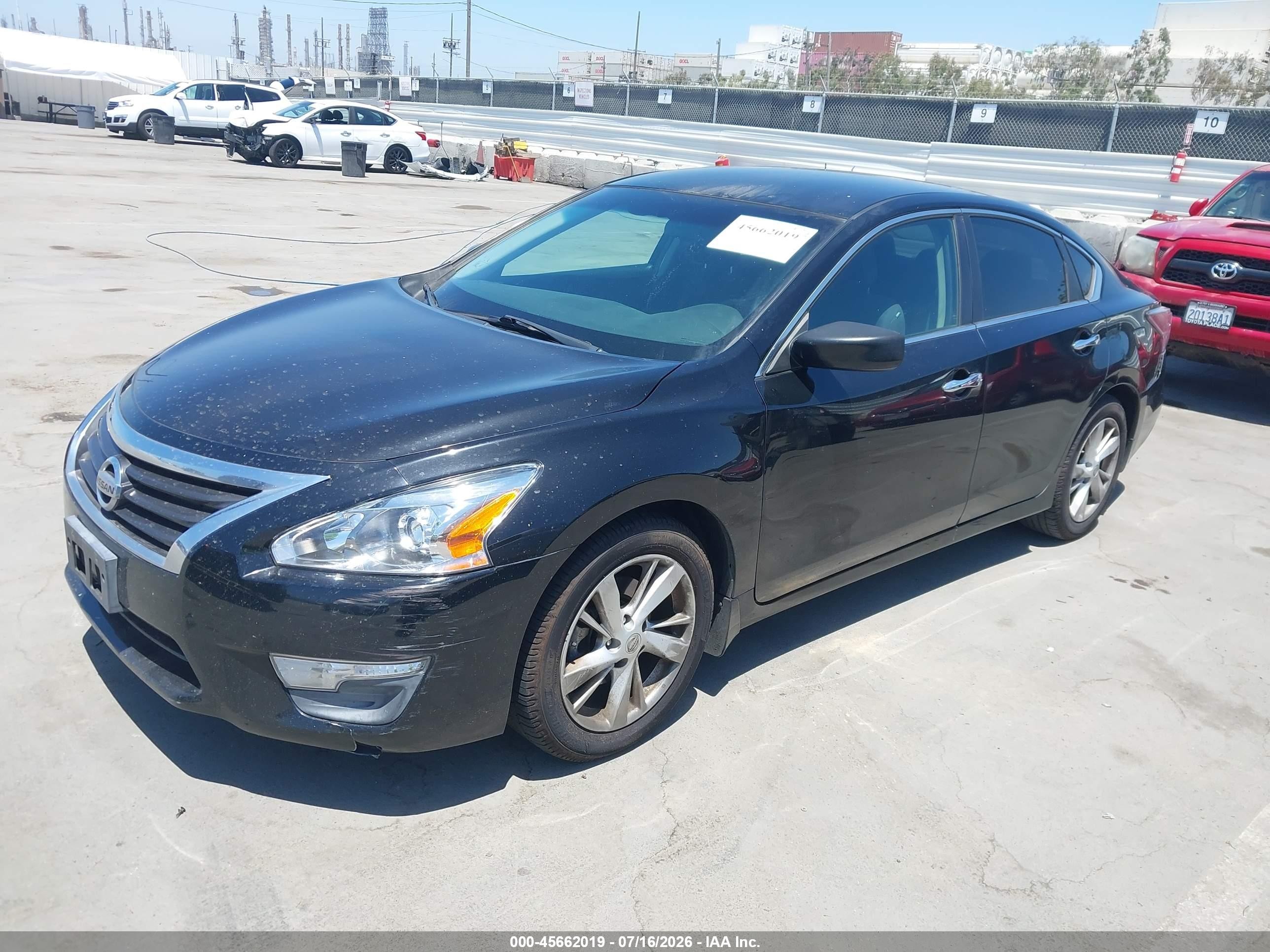 2014 Nissan Altima 2.5 Sv Black vin: 1N4AL3AP2EC100024