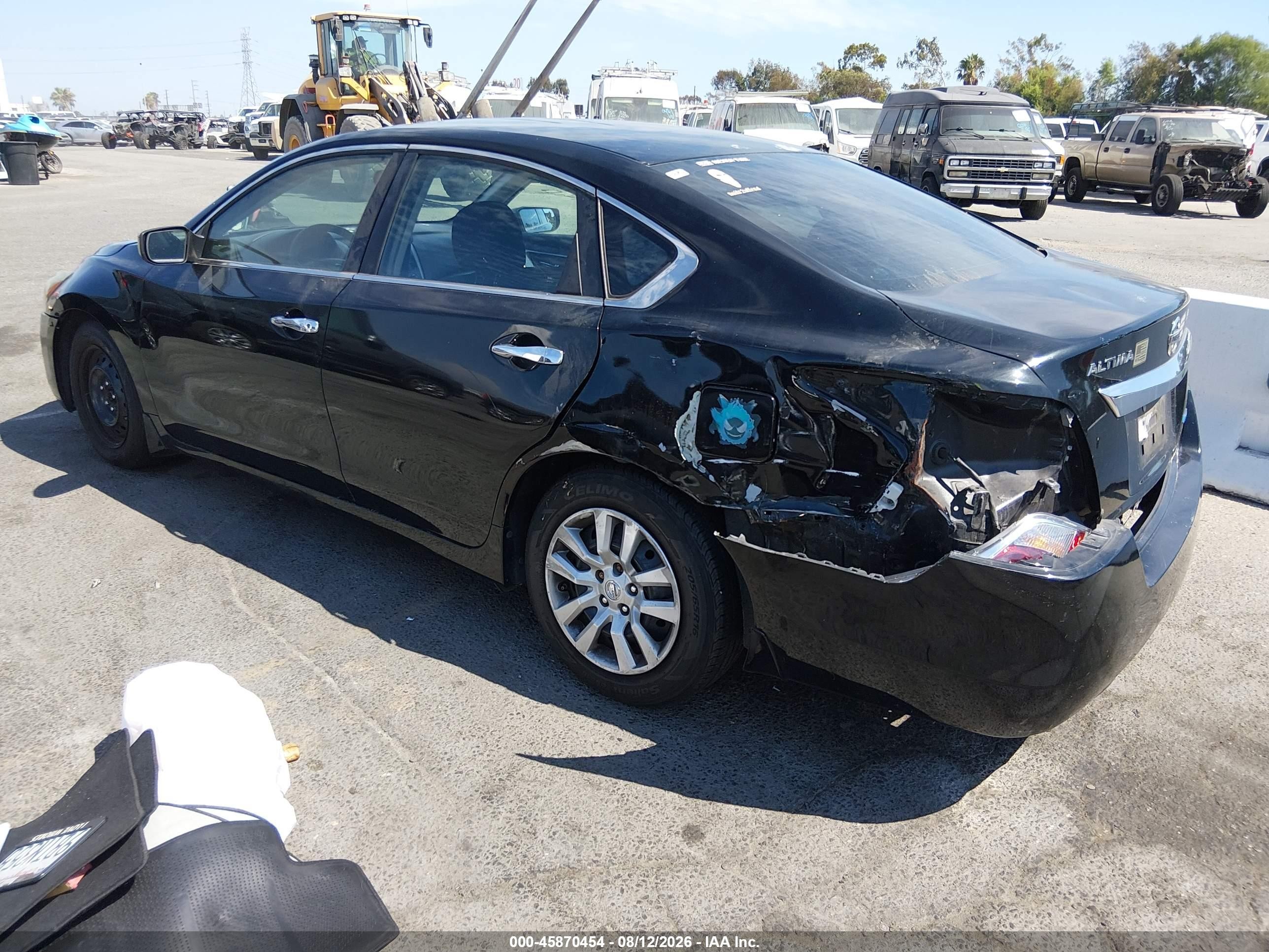 2014 Nissan Altima 2.5 S Черный vin: 1N4AL3AP2EC101190