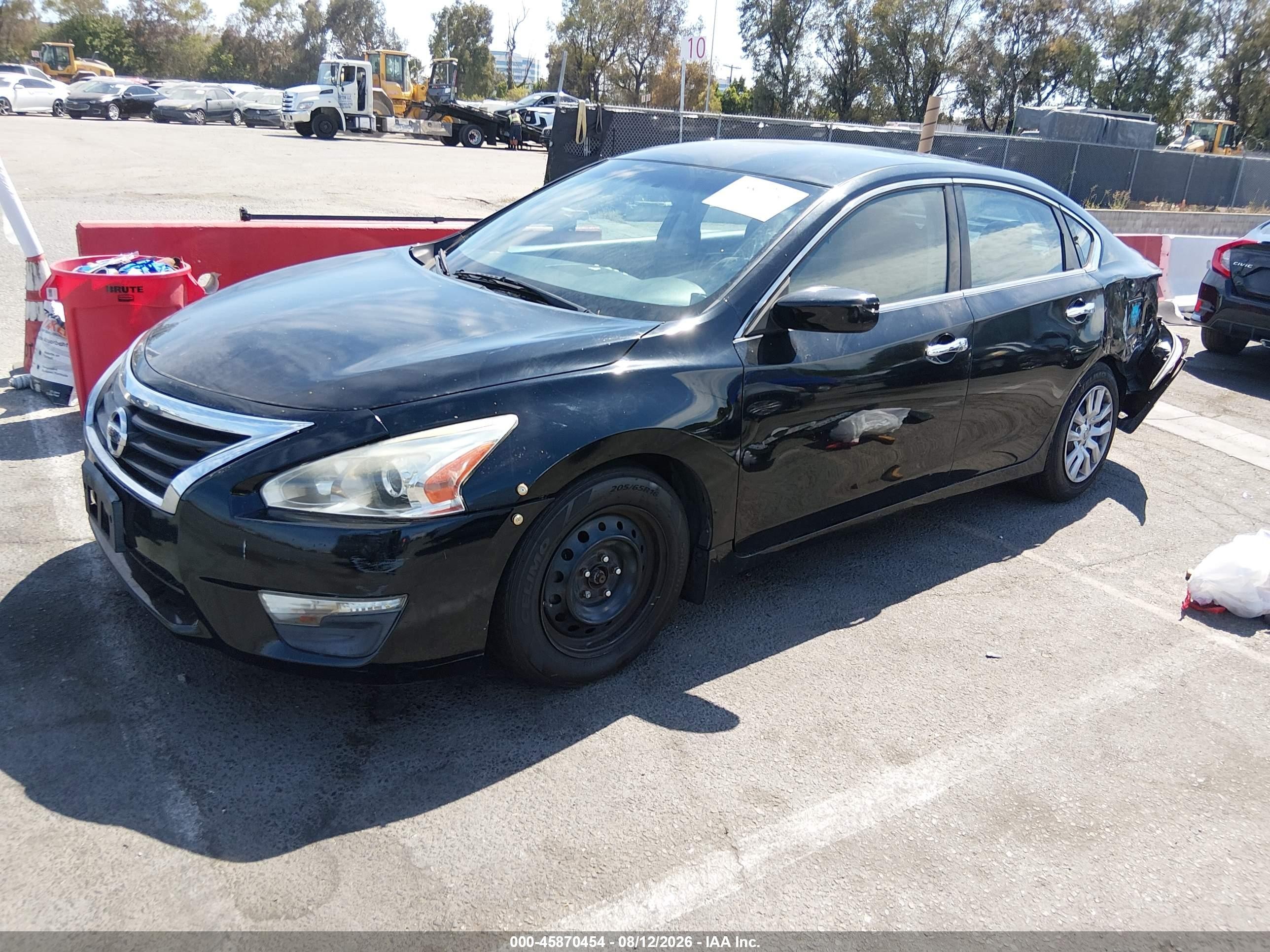 2014 Nissan Altima 2.5 S Черный vin: 1N4AL3AP2EC101190