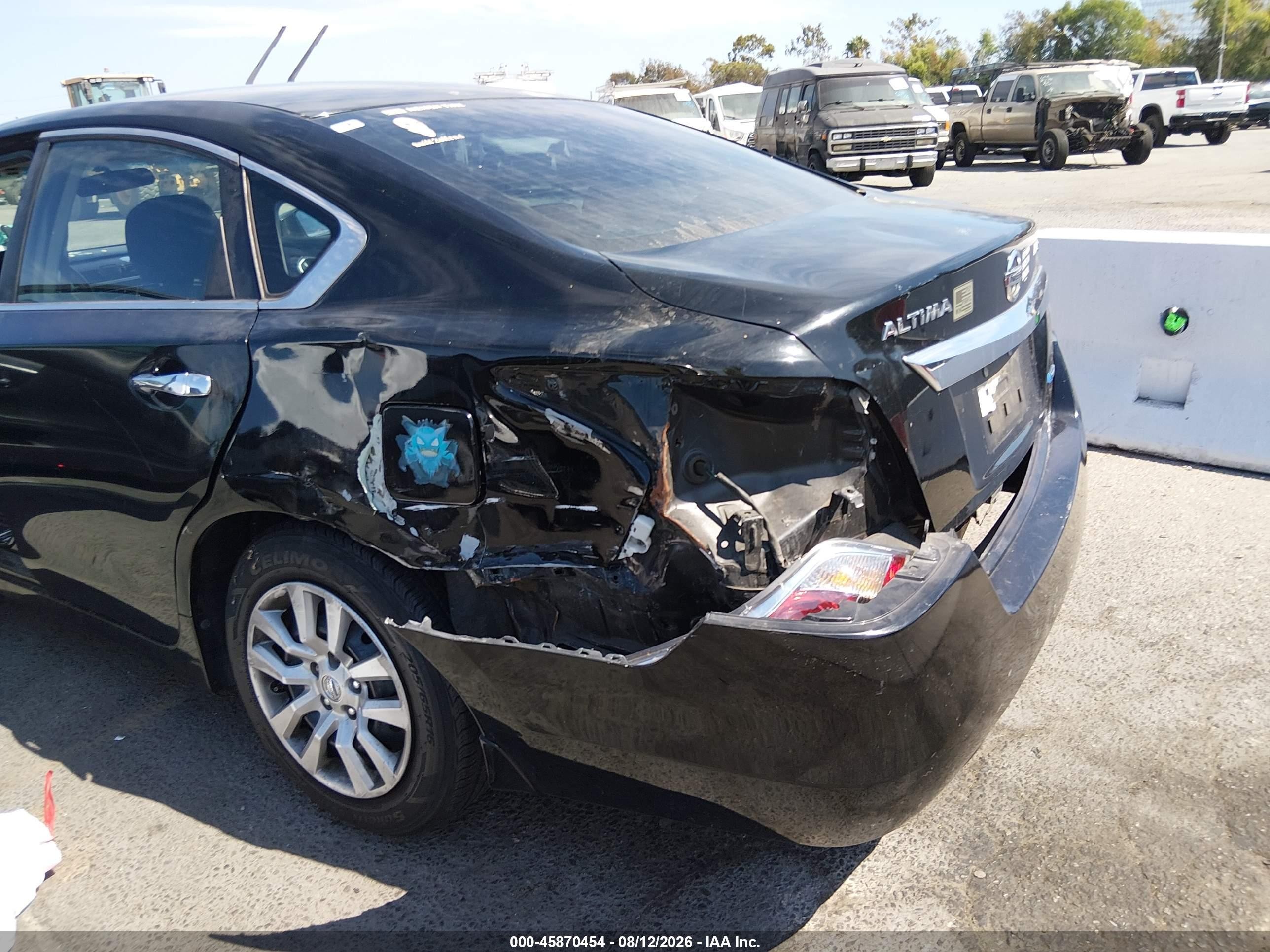 2014 Nissan Altima 2.5 S Черный vin: 1N4AL3AP2EC101190