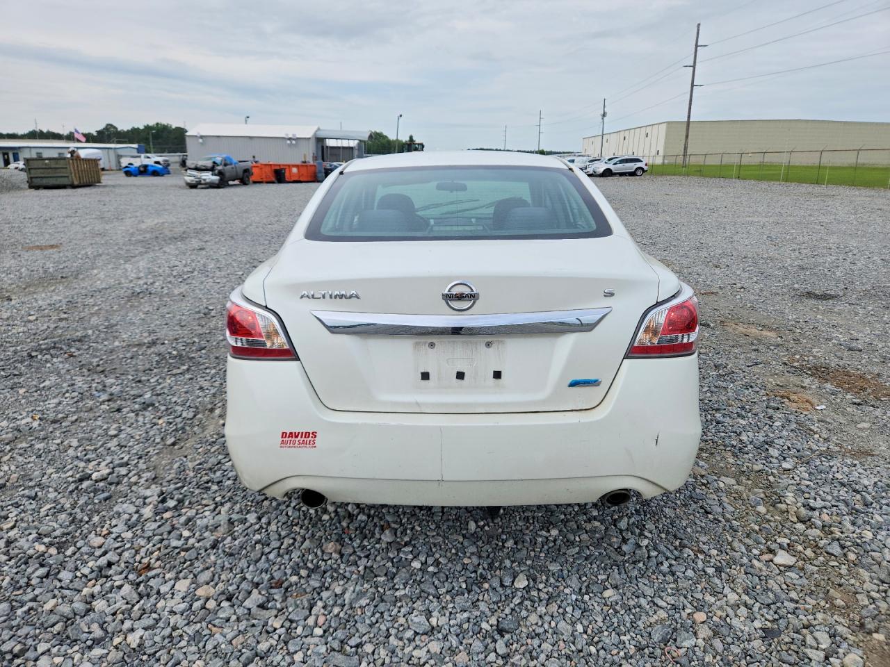 2014 Nissan Altima 2.5 S White vin: 1N4AL3AP2EC102176