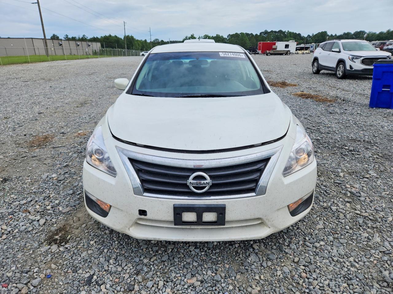2014 Nissan Altima 2.5 S White vin: 1N4AL3AP2EC102176