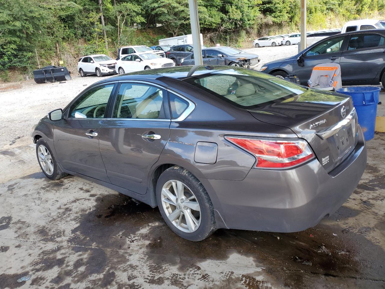 2014 Nissan Altima 2.5 Серый vin: 1N4AL3AP2EC104736