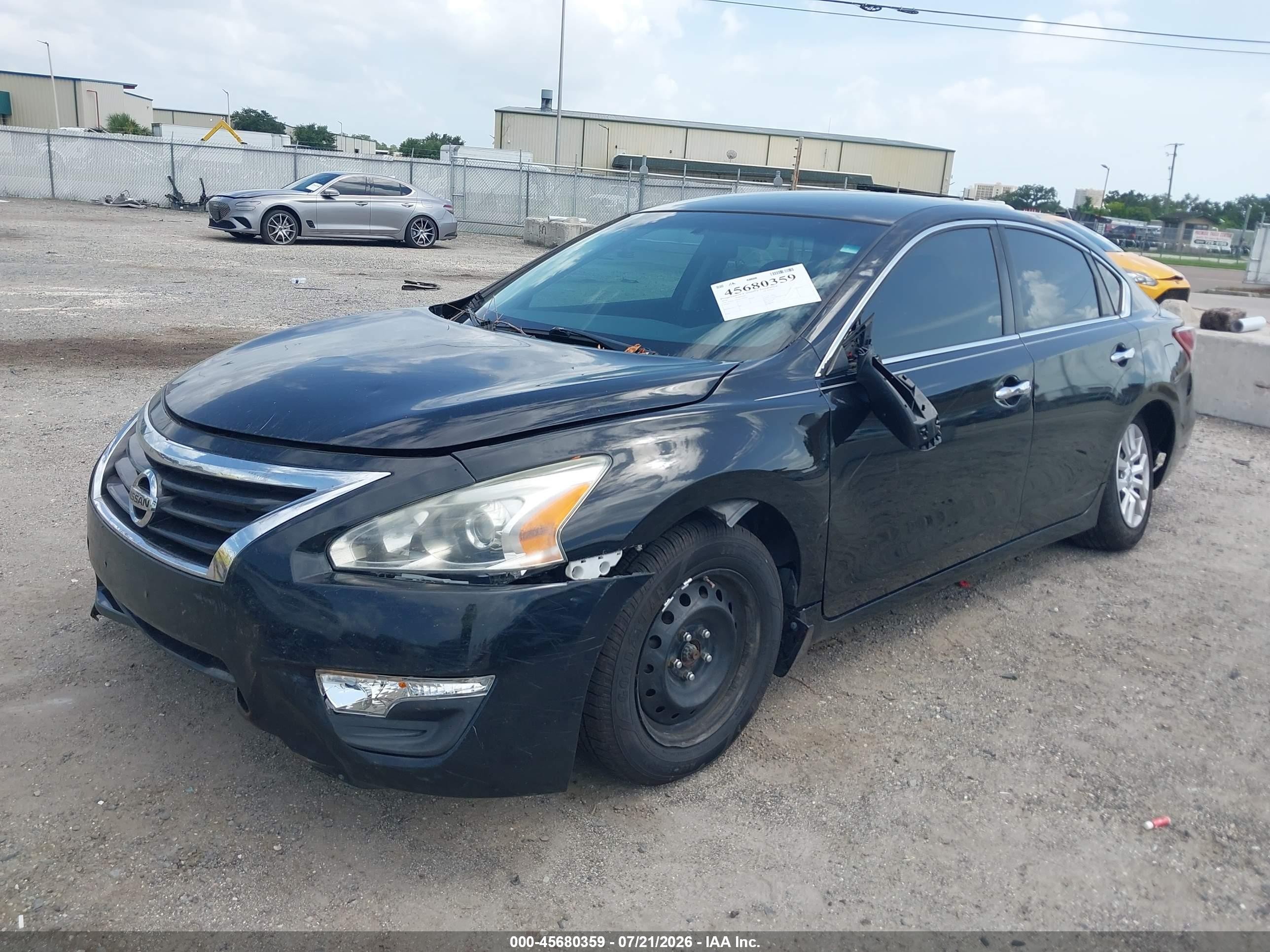 2014 Nissan Altima 2.5 S Black vin: 1N4AL3AP2EC114196