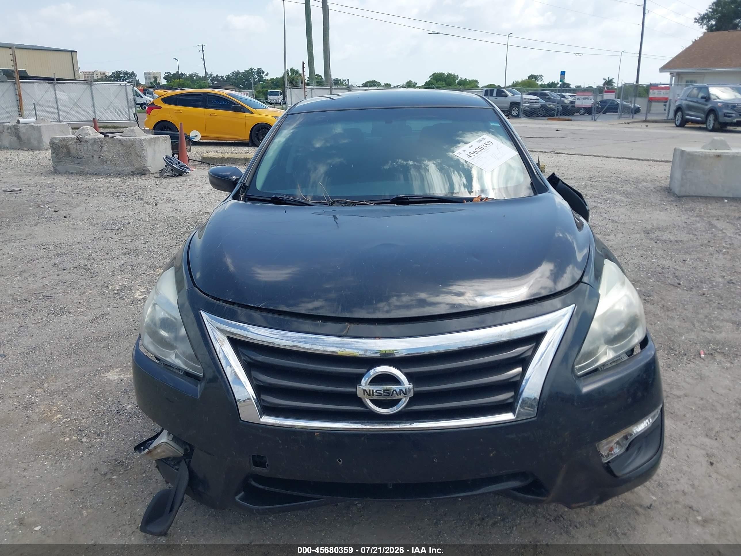 2014 Nissan Altima 2.5 S Black vin: 1N4AL3AP2EC114196
