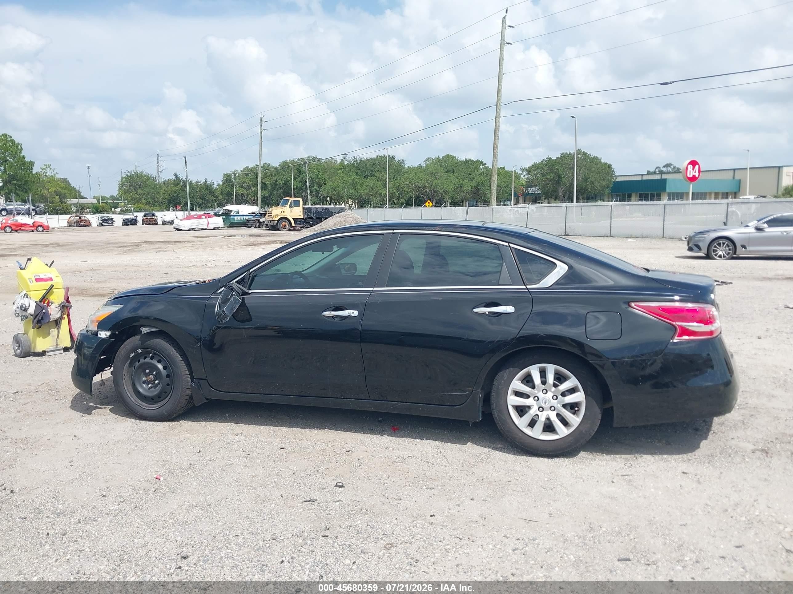 2014 Nissan Altima 2.5 S Black vin: 1N4AL3AP2EC114196