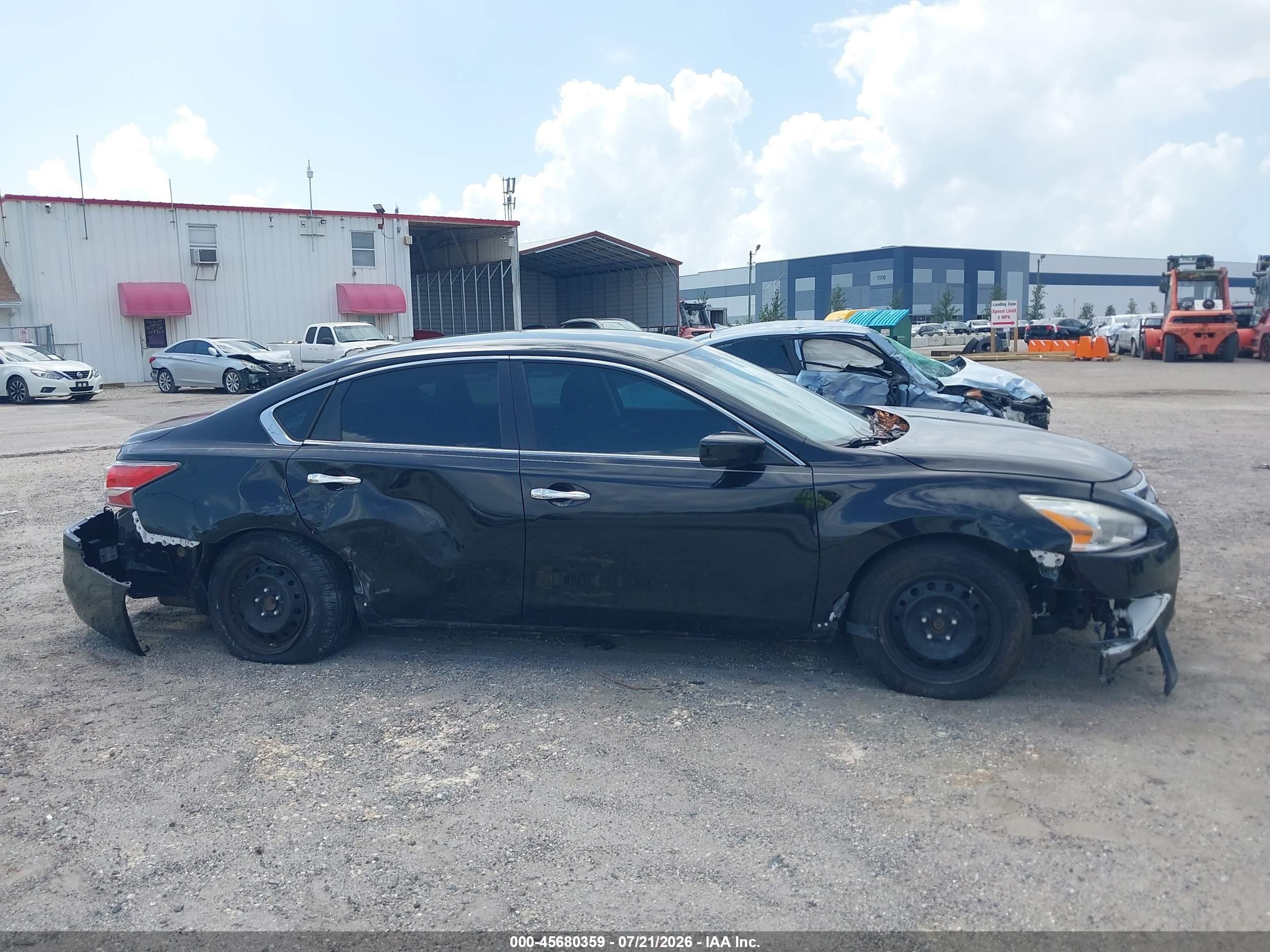 2014 Nissan Altima 2.5 S Black vin: 1N4AL3AP2EC114196
