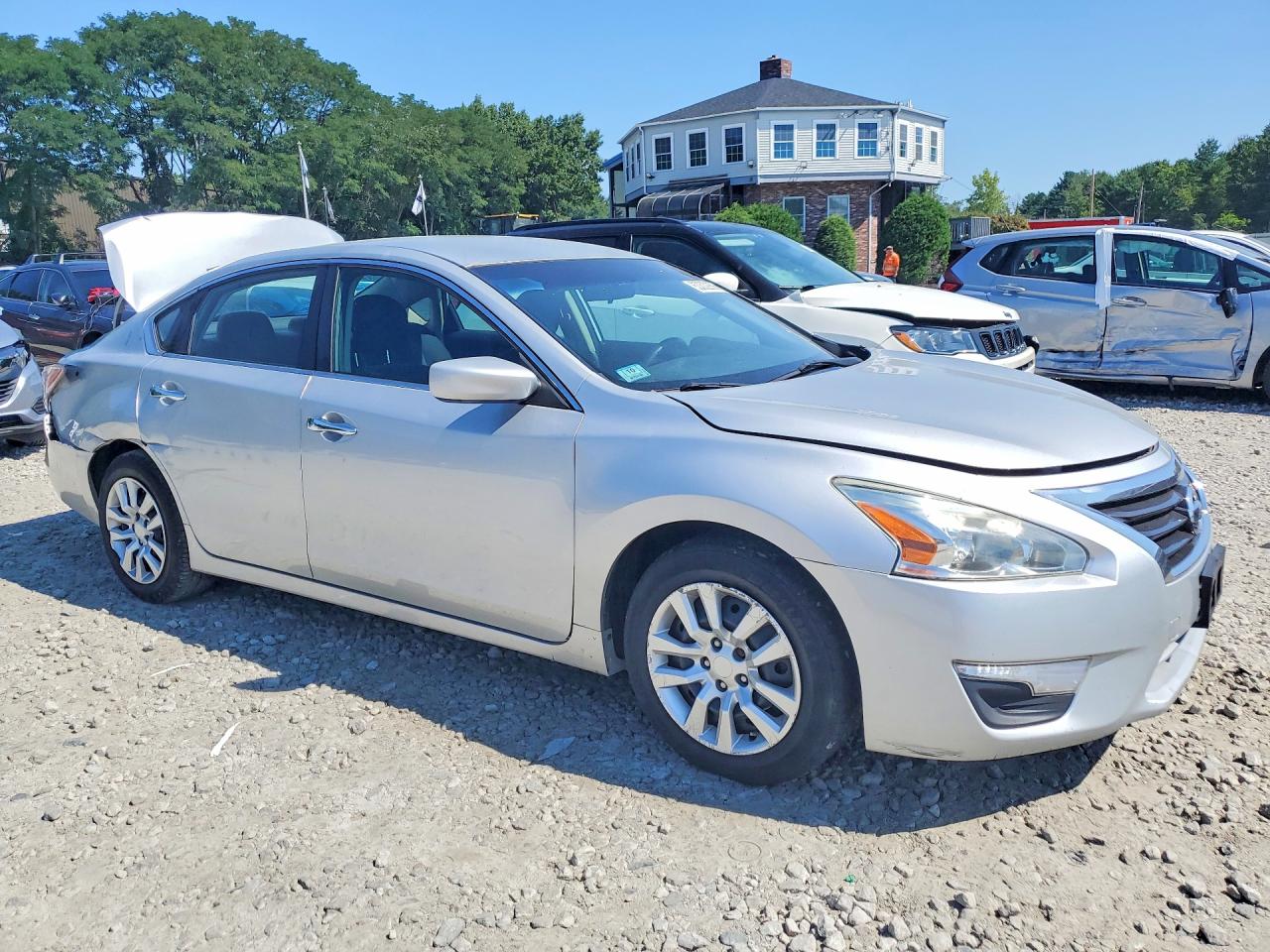 2014 Nissan Altima 2.5 S Серебряный vin: 1N4AL3AP2EC120242