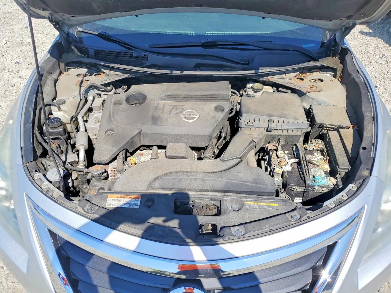 2014 Nissan Altima 2.5 S Серебряный vin: 1N4AL3AP2EC120242