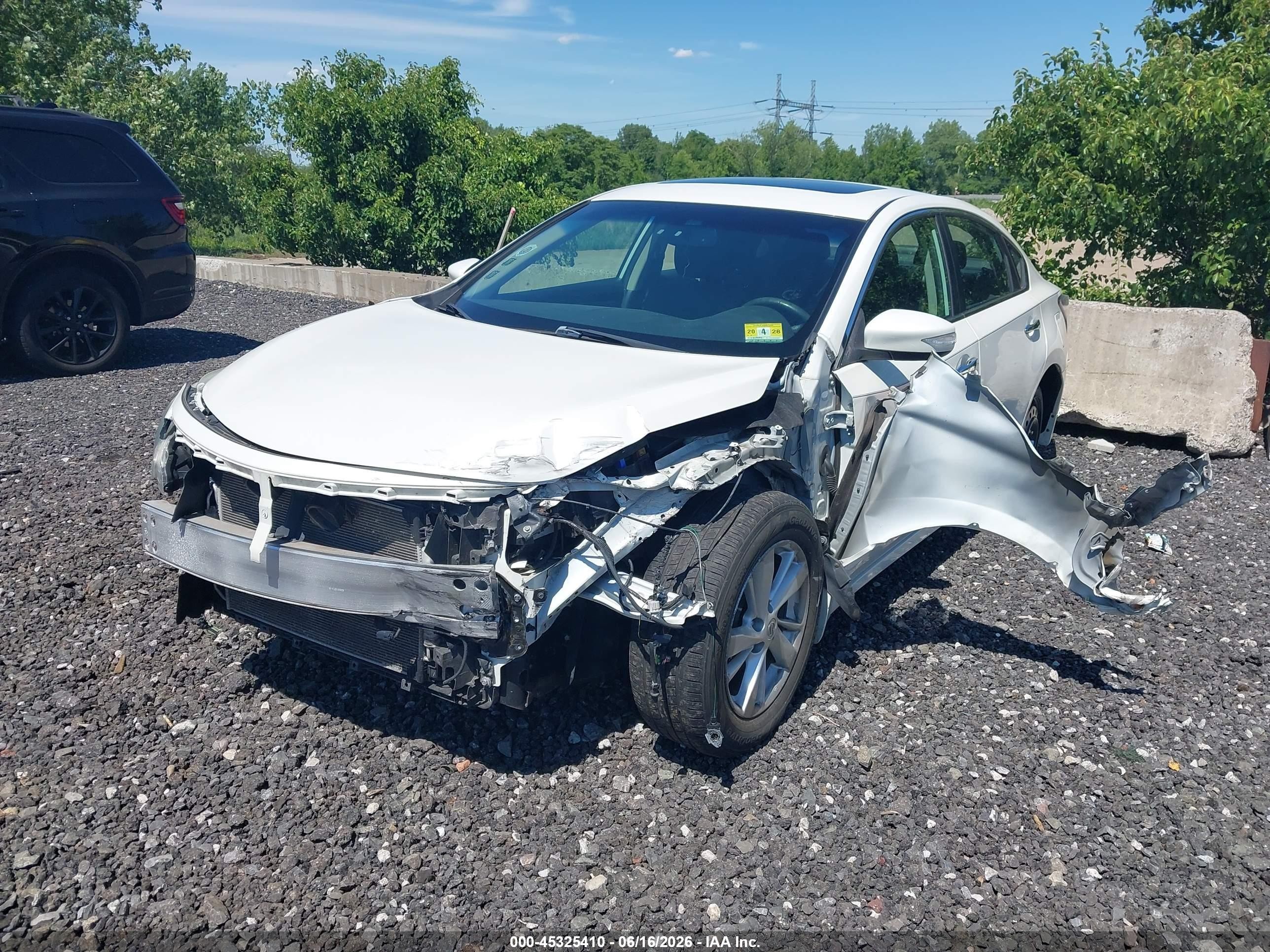 2014 Nissan Altima 2.5 Sl Белый vin: 1N4AL3AP2EC147148