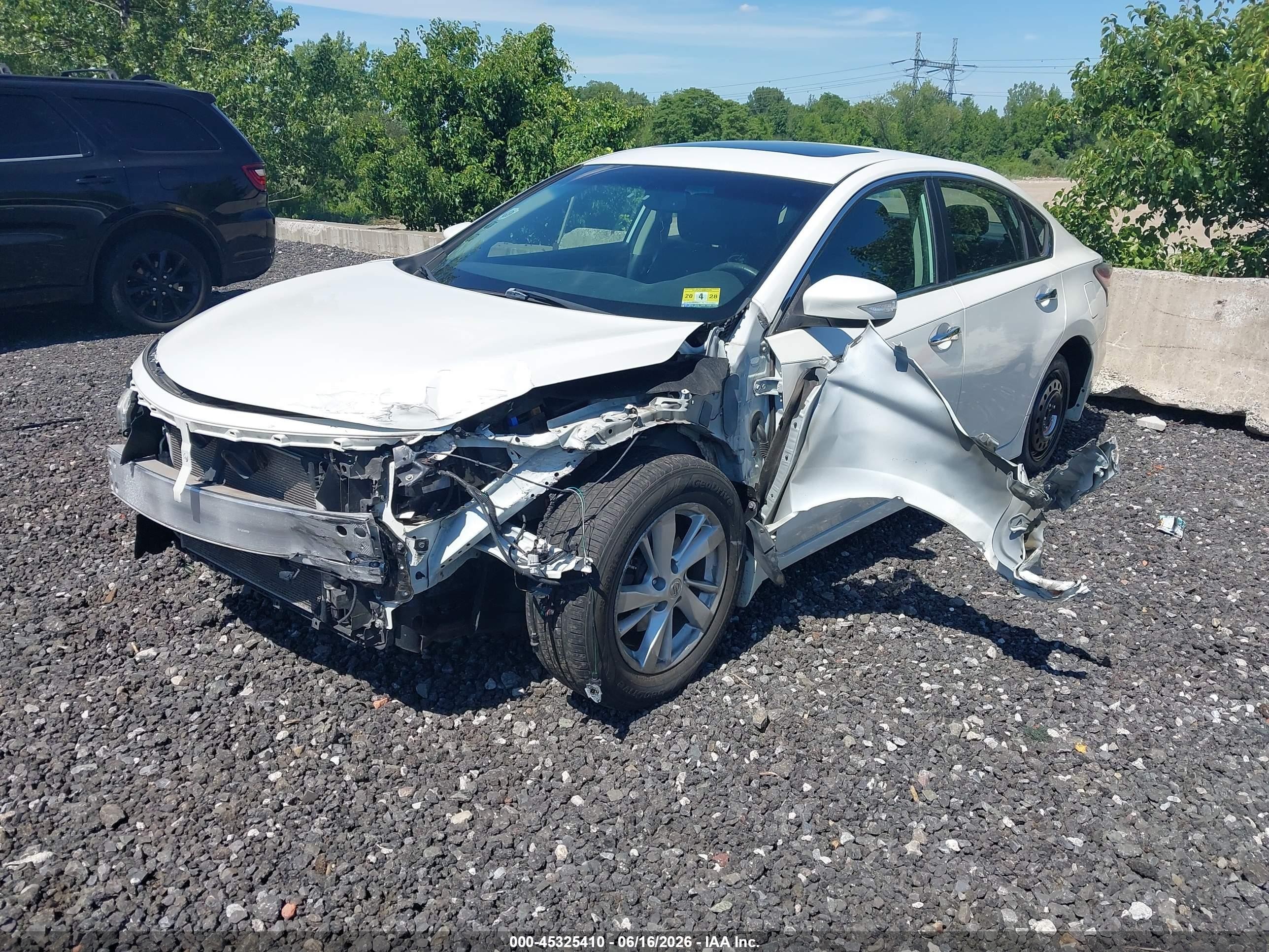 2014 Nissan Altima 2.5 Sl Белый vin: 1N4AL3AP2EC147148