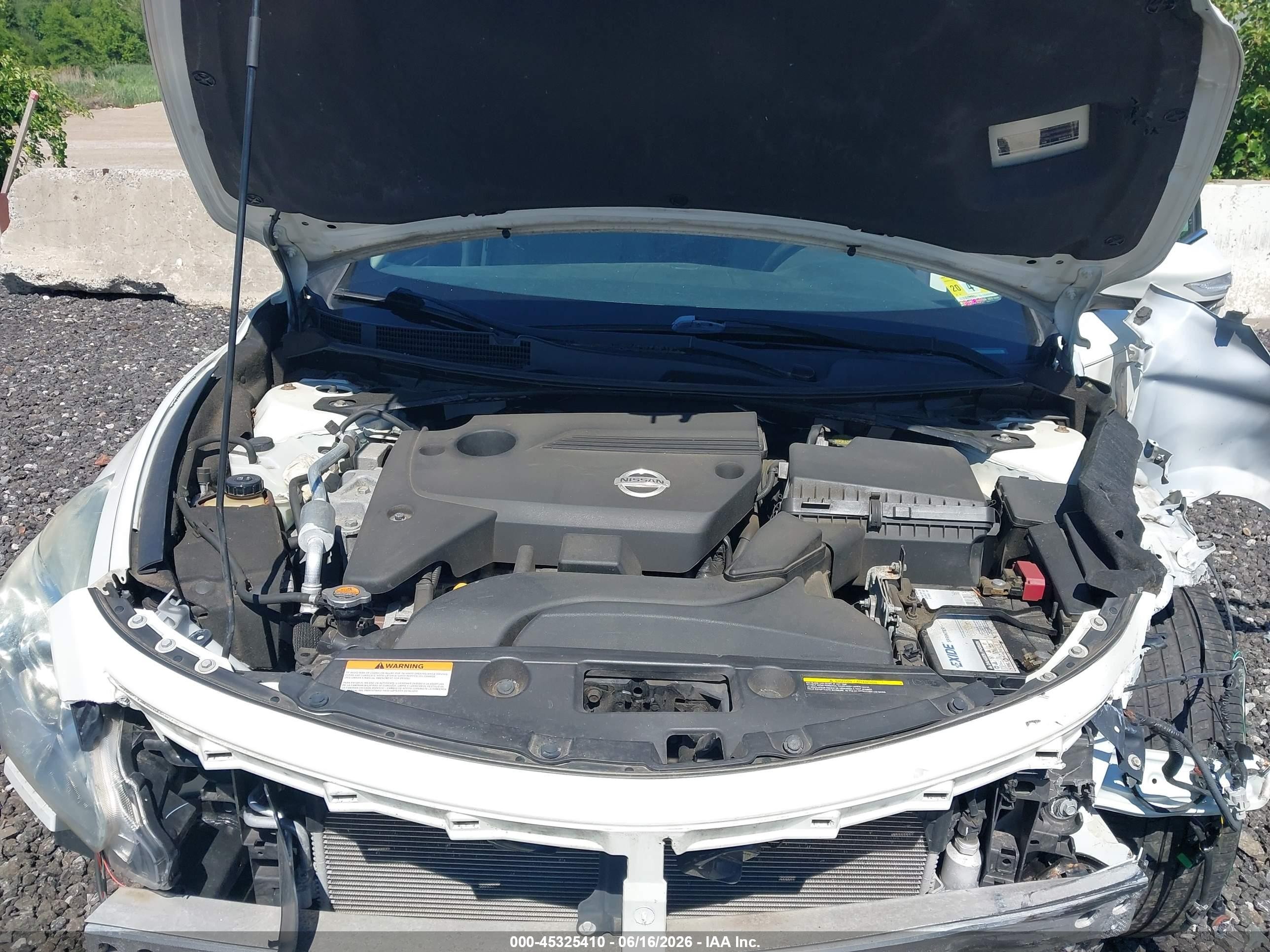 2014 Nissan Altima 2.5 Sl Белый vin: 1N4AL3AP2EC147148