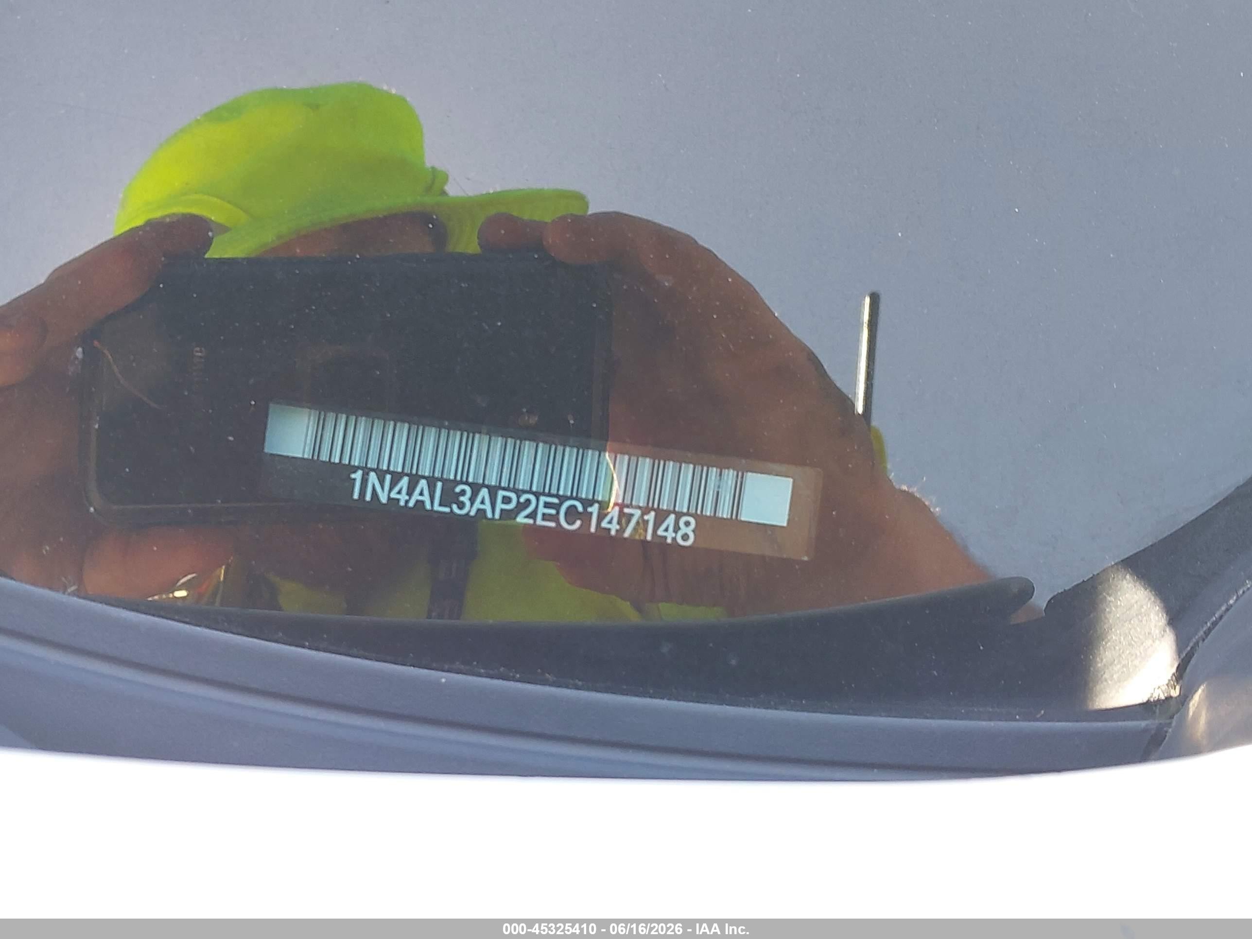 2014 Nissan Altima 2.5 Sl Белый vin: 1N4AL3AP2EC147148